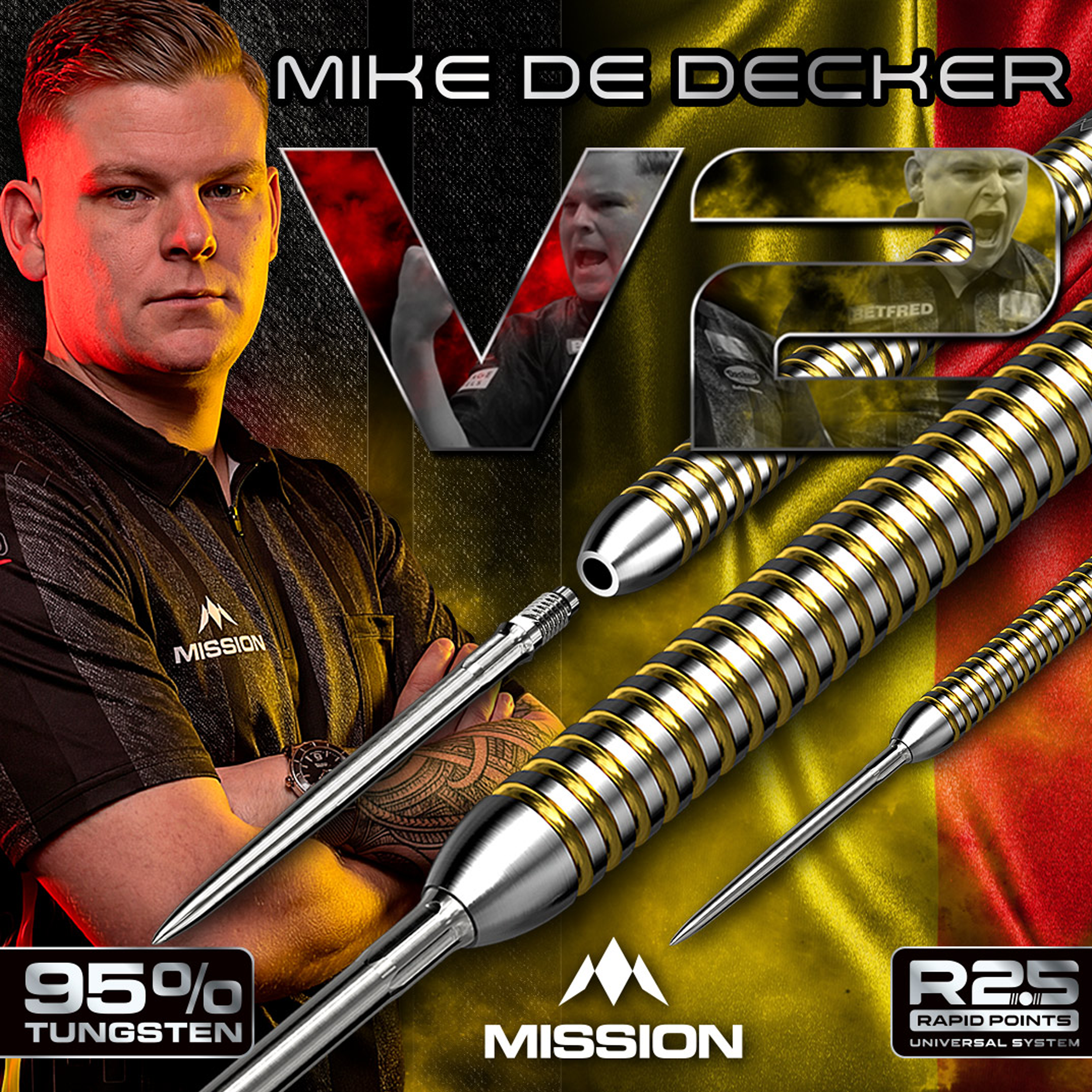 Mission - Rapid Point - Mike De Decker V2 - Steeldart
