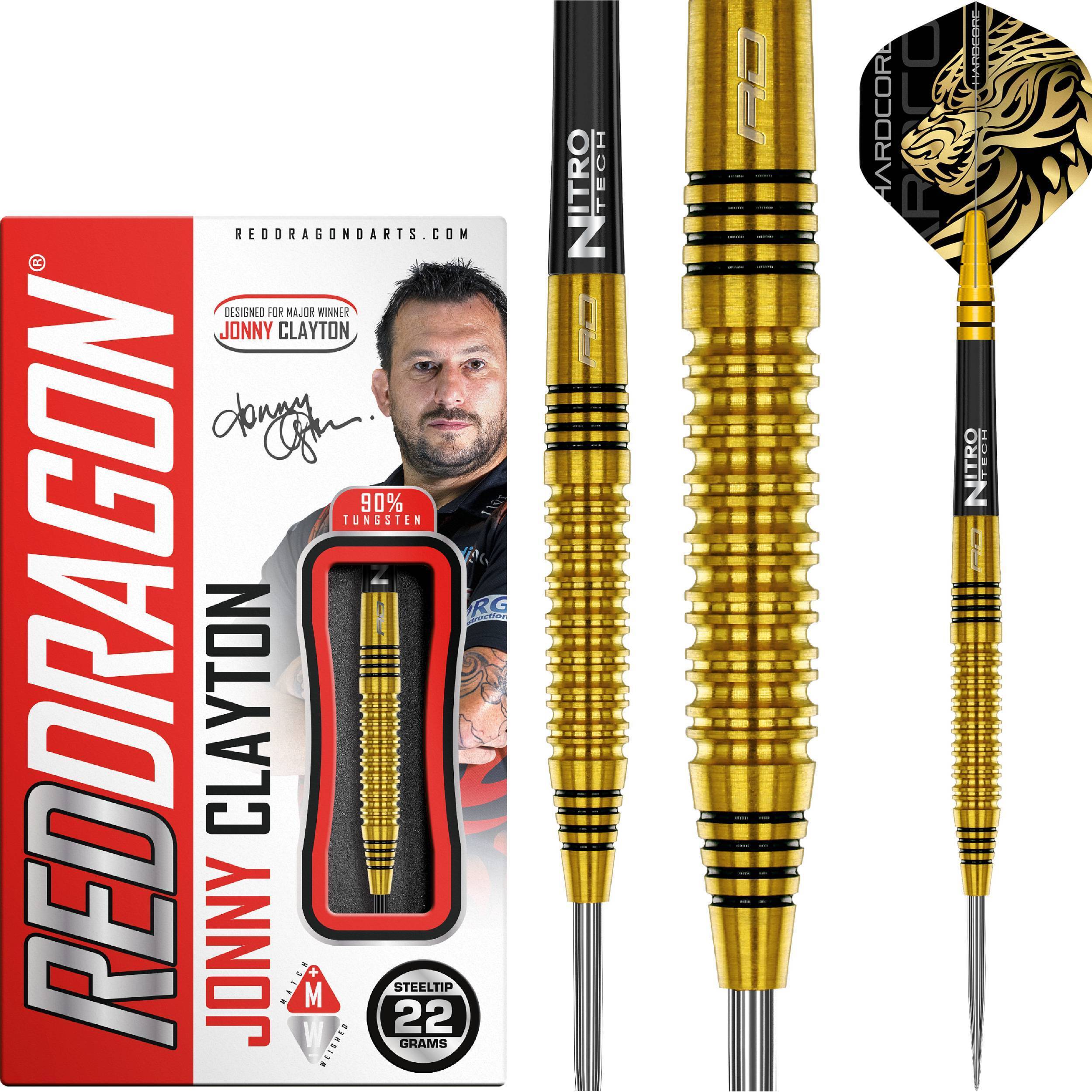 Red-Dragon-Jonny-Clayton-Gold-Steeldart-Collage Red Dragon - Jonny Clayton Gold - Steeldart