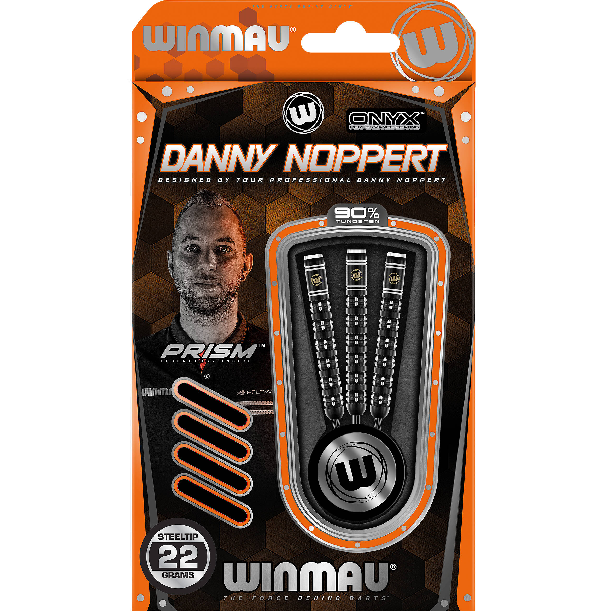 Winmau-Danny-Noppert-Freeze-Steeldart-Verpackung Winmau - Danny Noppert Freeze - Steeldart