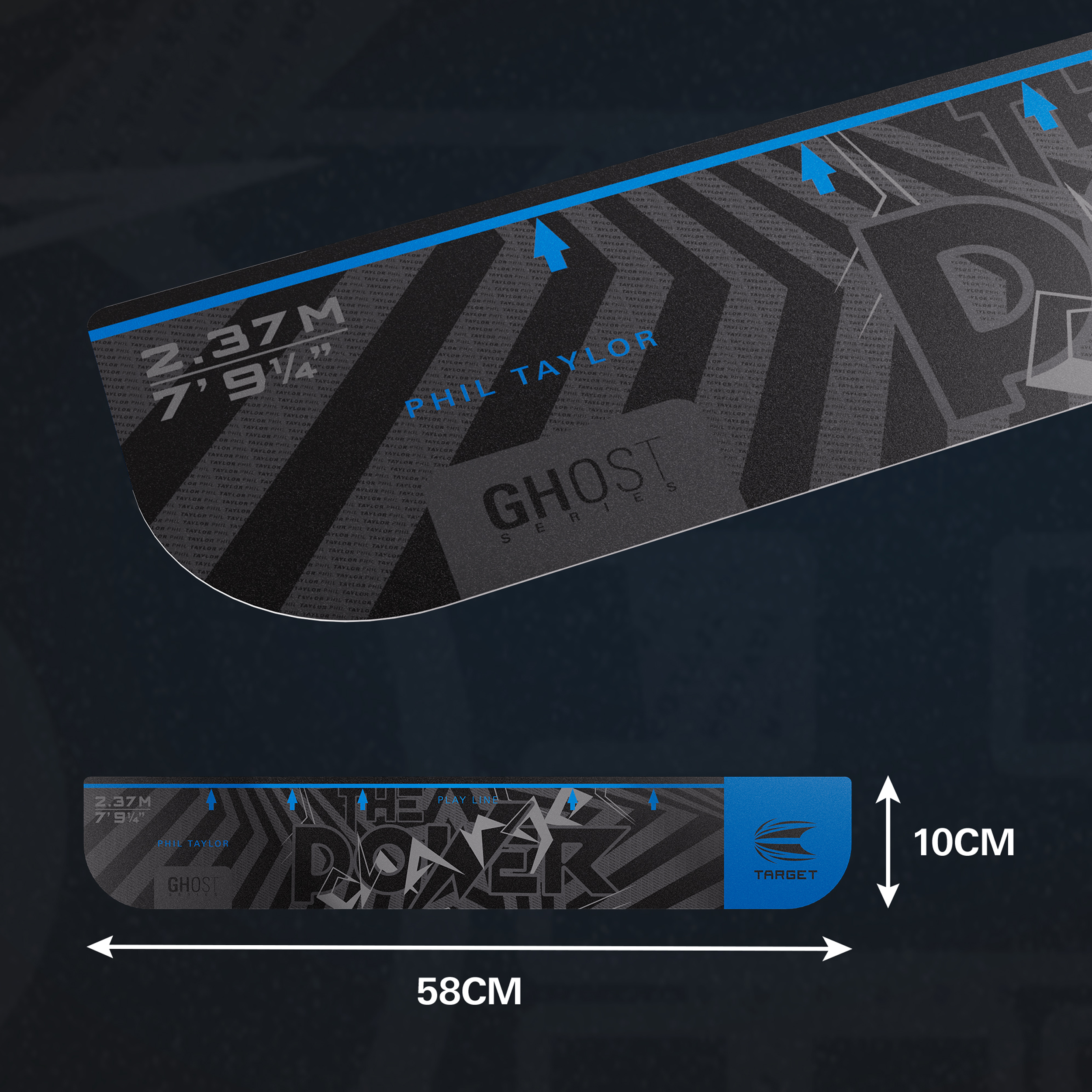 Target - Phil Taylor Abwurflinie