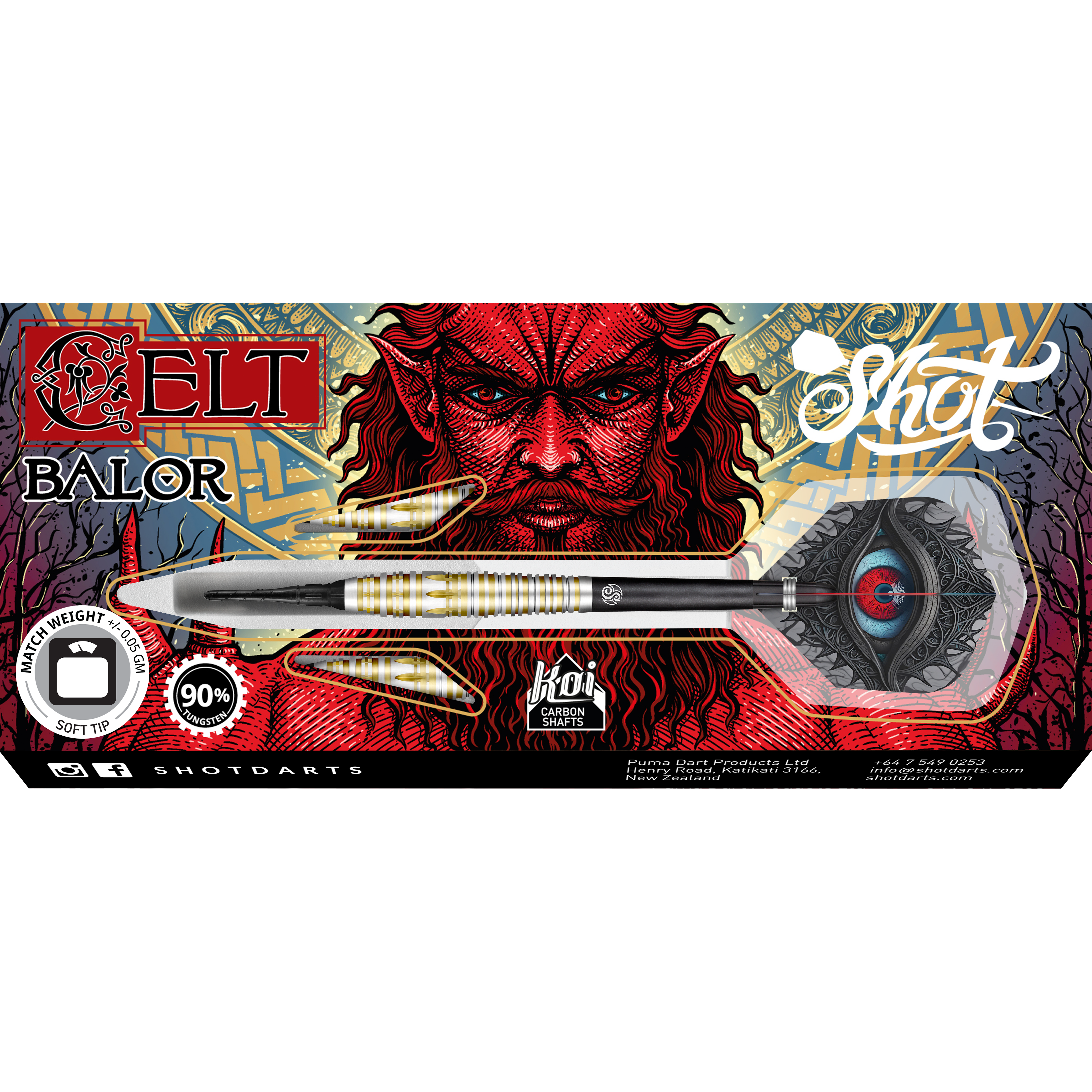 Shot - Celt Balor - Softdart Shot - Celt Balor - Softdart