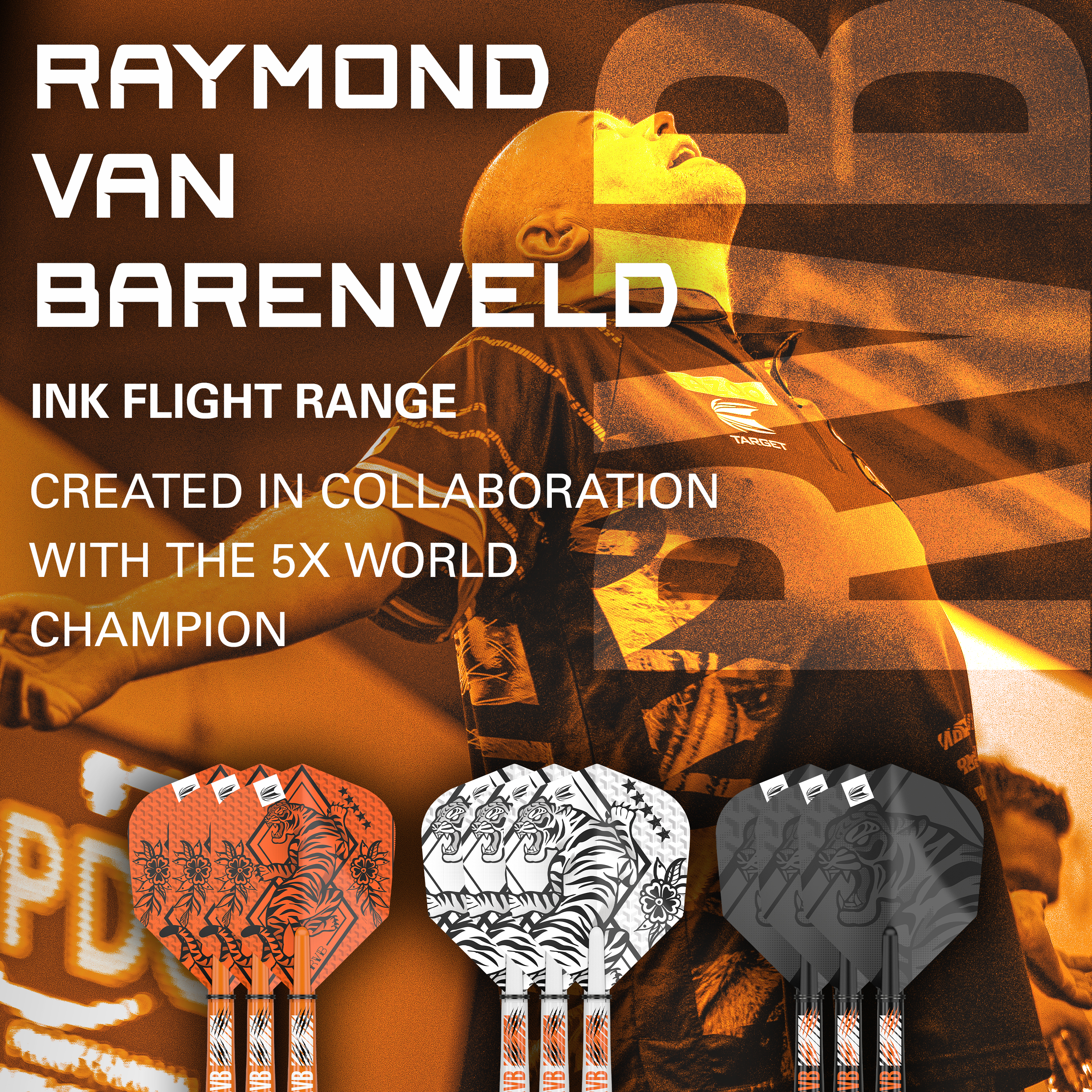 Target - Raymond van Barneveld Ink Flight & Shaft Kit Target - Raymond van Barneveld Ink Flight & Shaft Kit