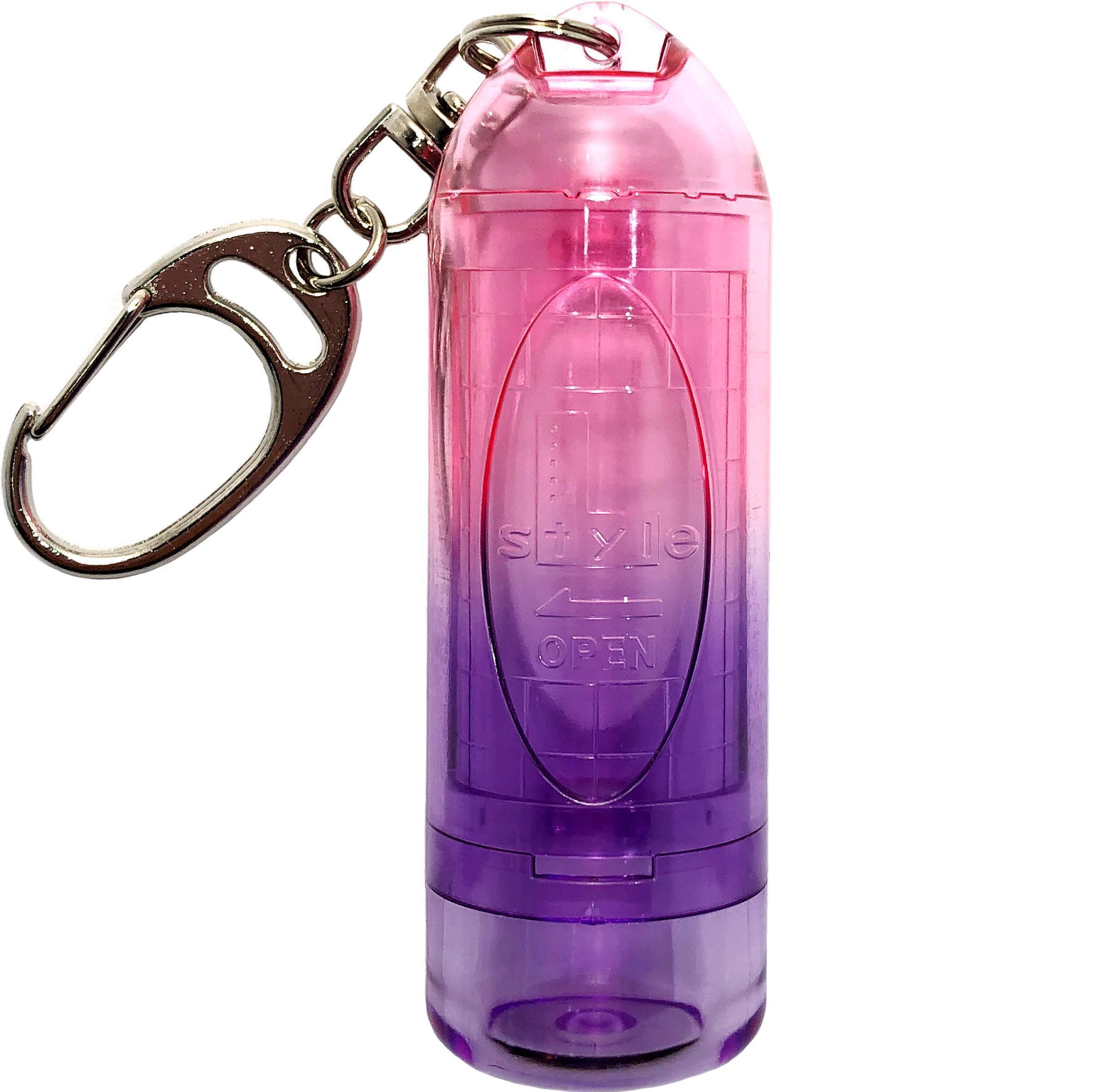 L-Style-Lipstock-Spitzencase-N9-Twin-Color-Pink-Lila L-Style - Lipstock - Spitzencase - N9 Twin Color