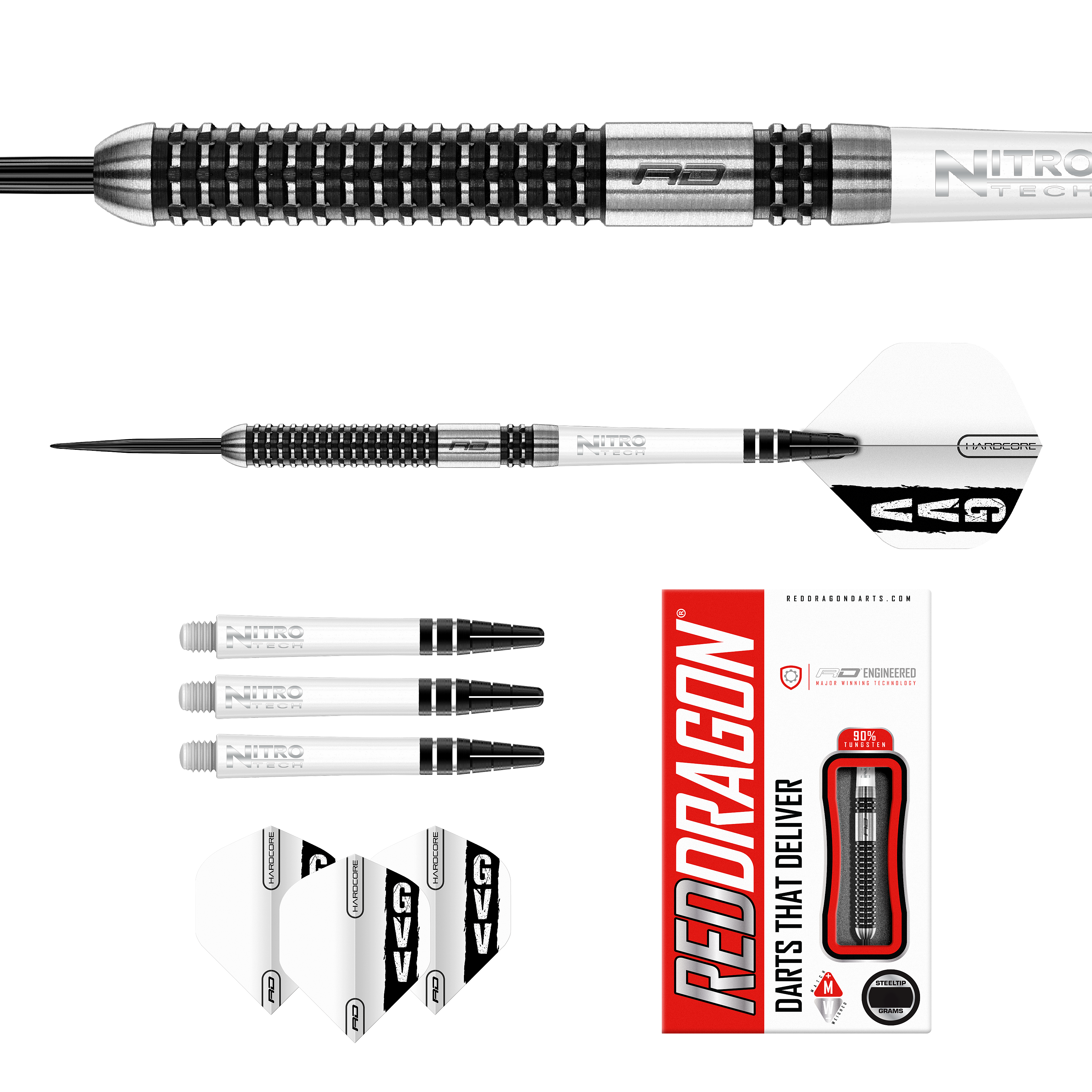 Red Dragon - Gian van Veen Axis SE - Steeldart Red Dragon - Gian van Veen Axis SE - Steeldart