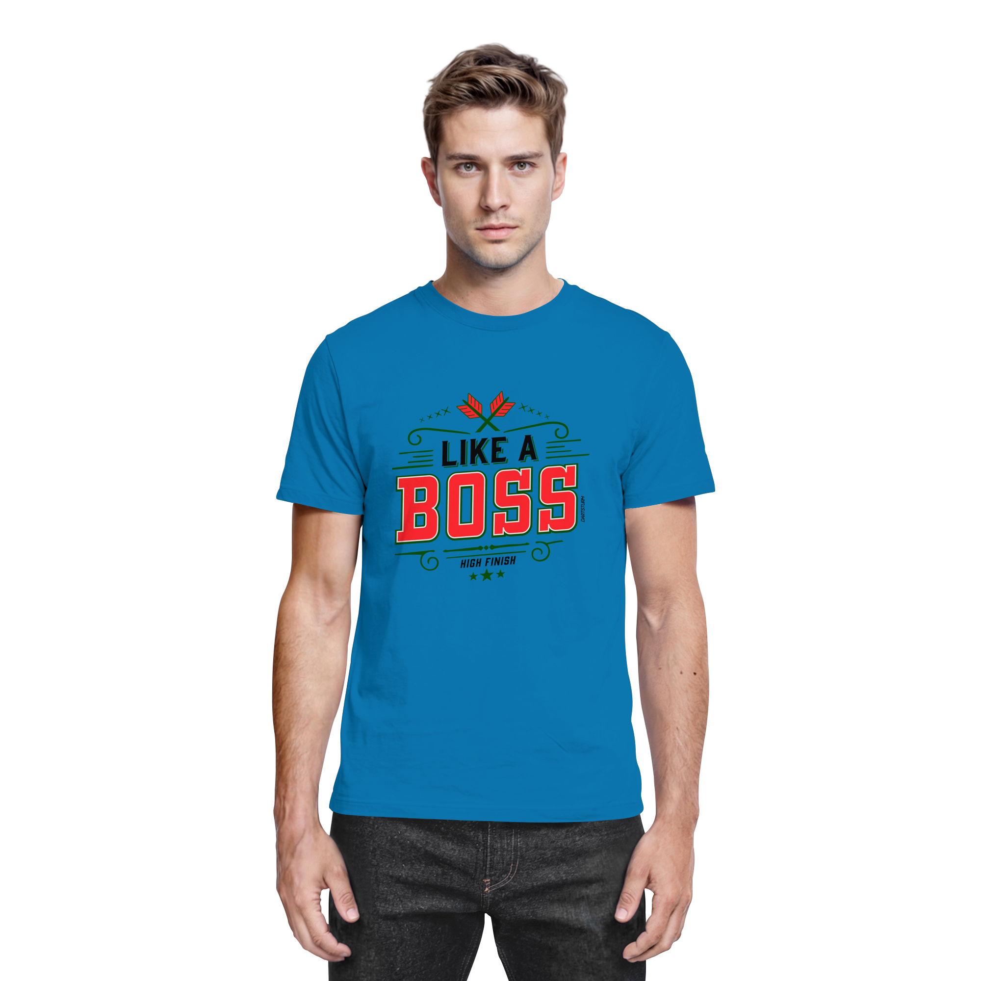 DartSturm - Like a Boss Red - Premium Shirt DartSturm - Like a Boss Red - Premium Shirt