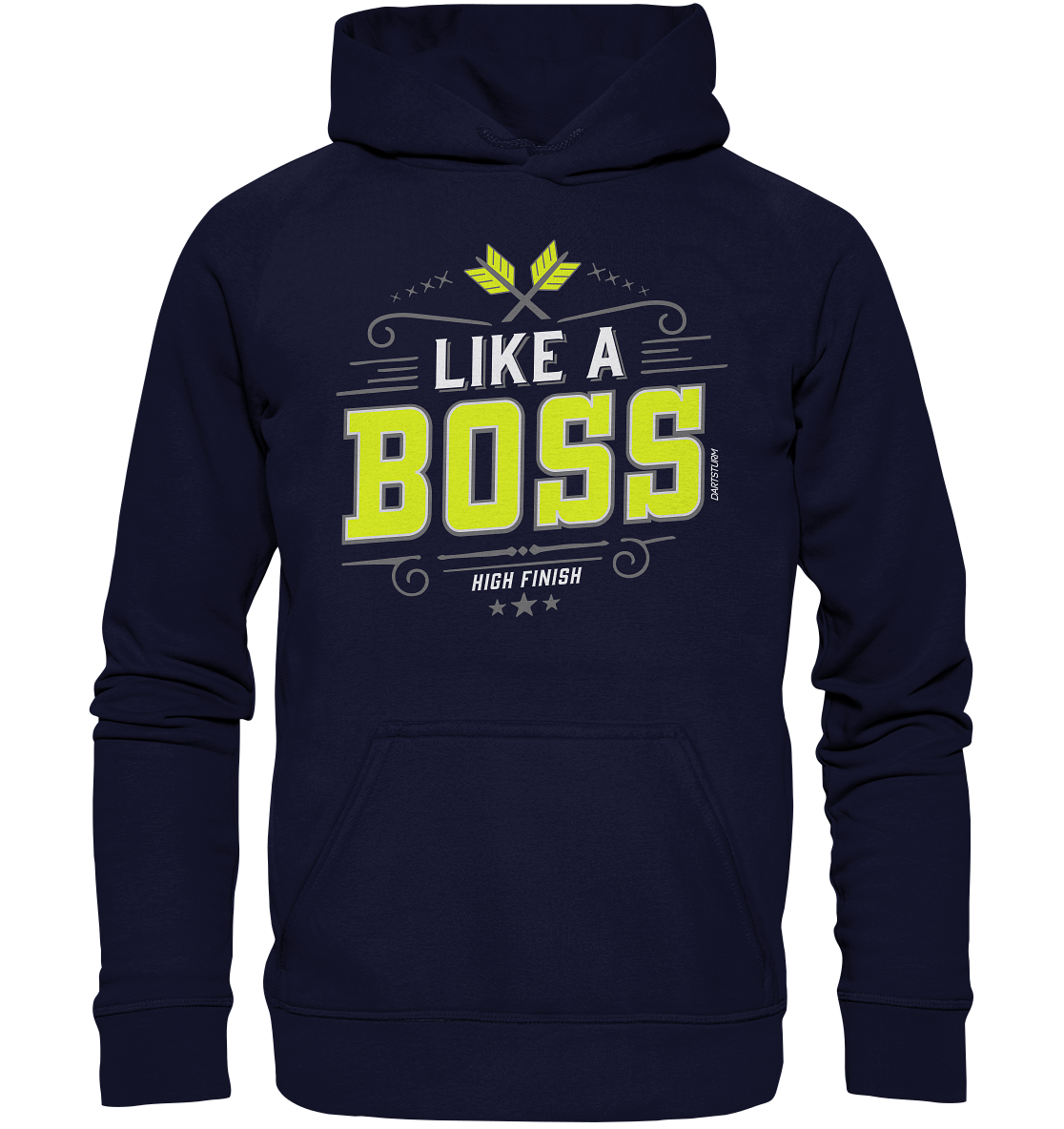 DartSturm - Like a Boss Yellow - Basic Unisex Hoodie