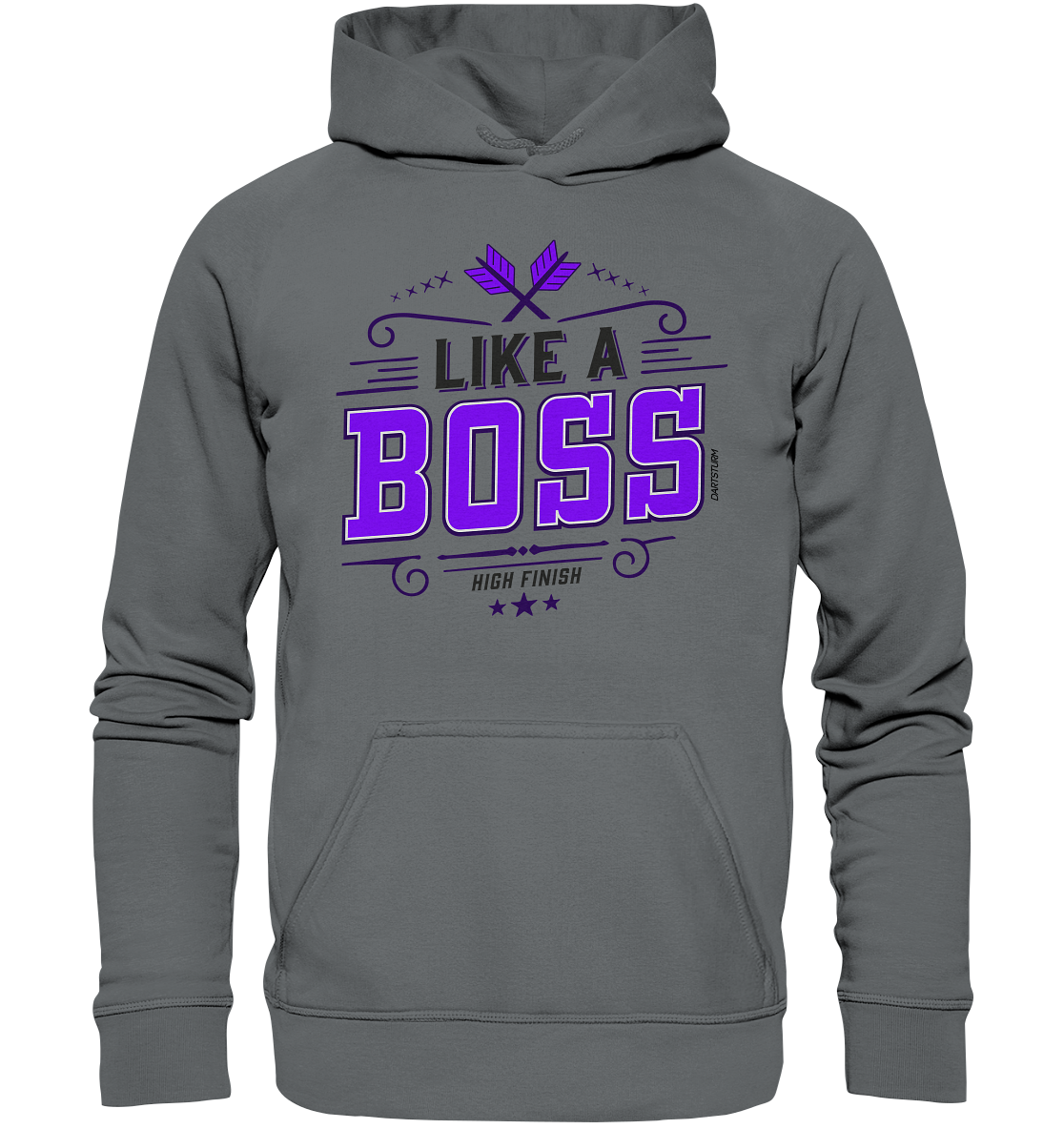 DartSturm - Like a Boss Purple - Basic Unisex Hoodie