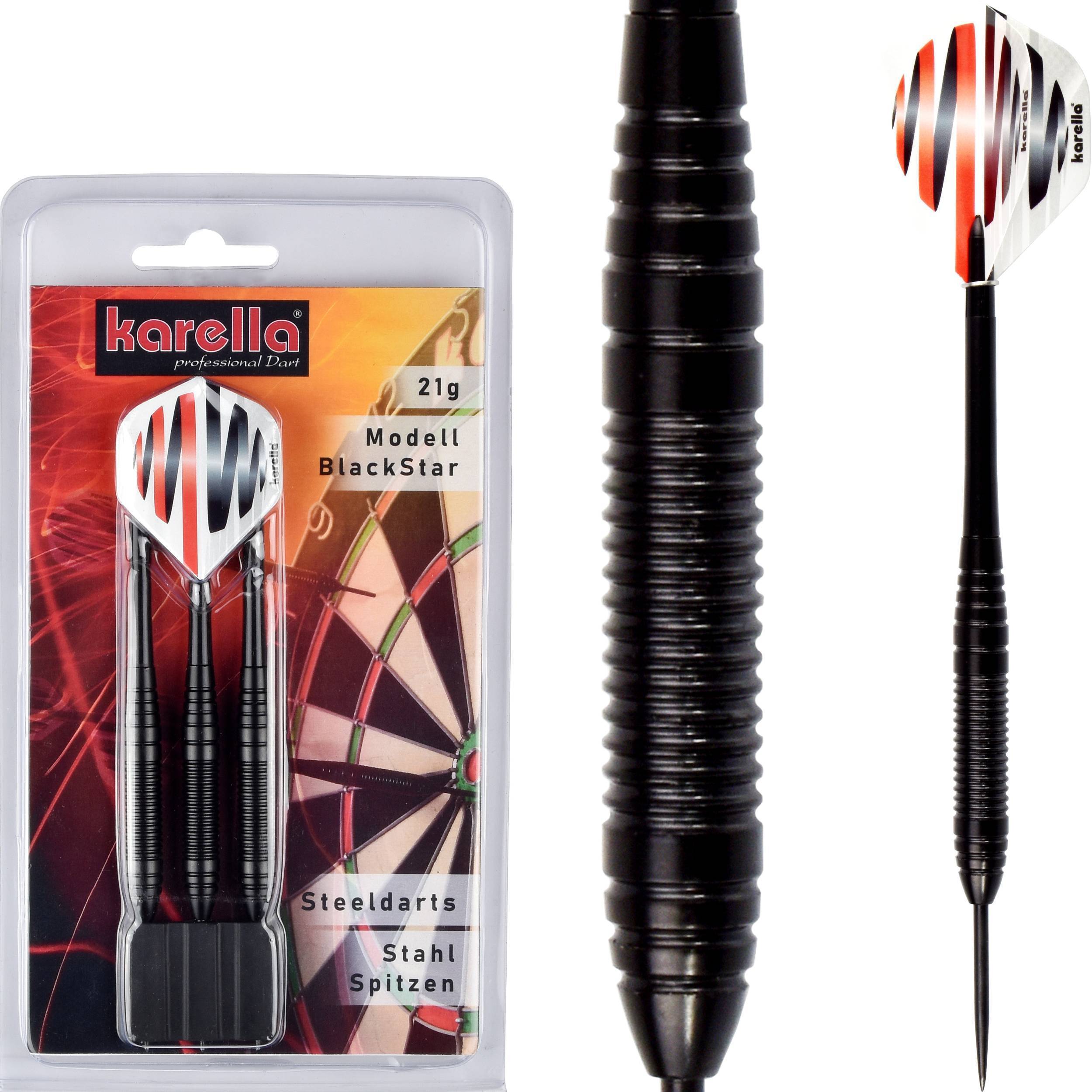 Karella-Black-Star-Steeldart-Collage Karella - Black Star - Steeldart