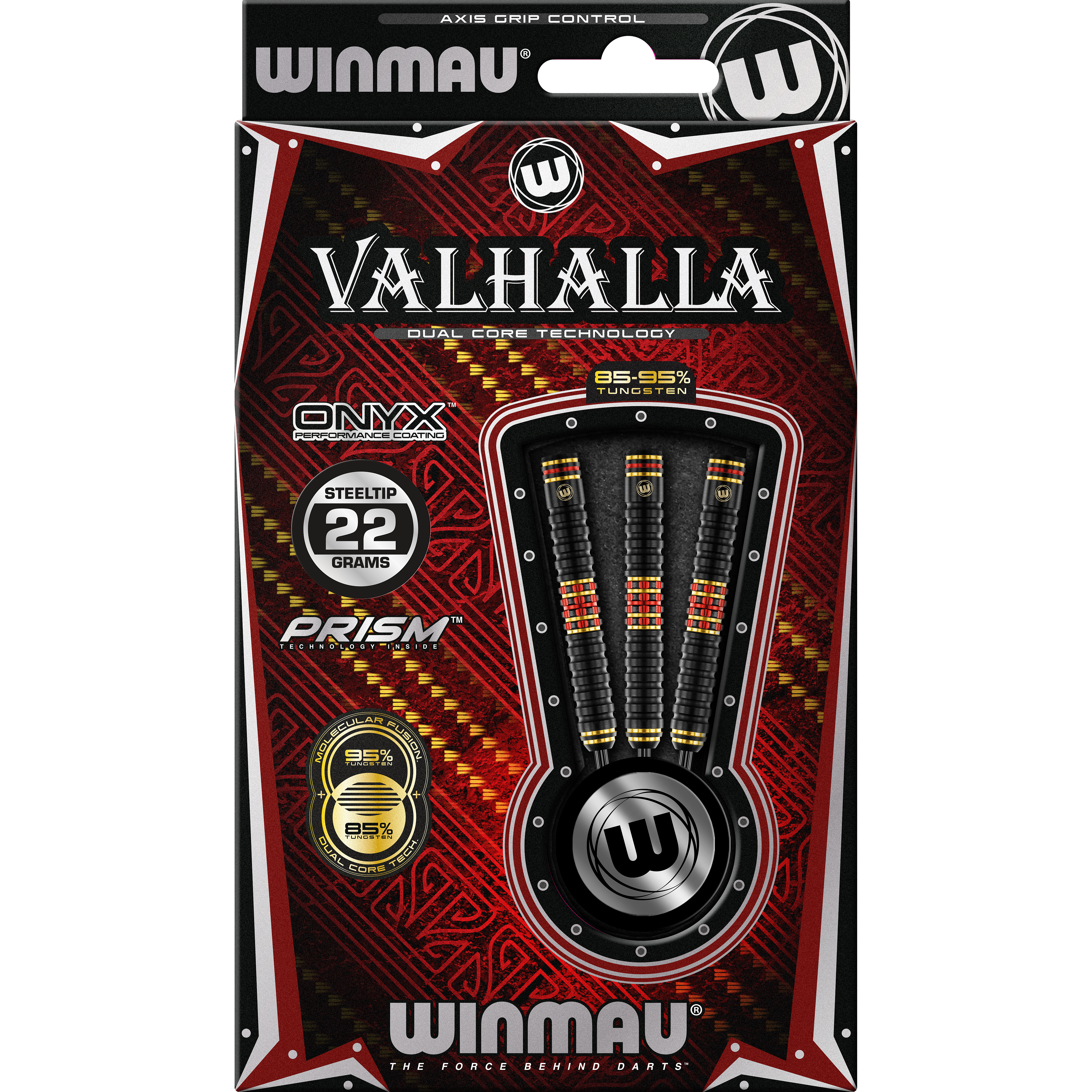 Winmau-Valhalla-Steeldart-Verpackung Winmau - Valhalla - Steeldart
