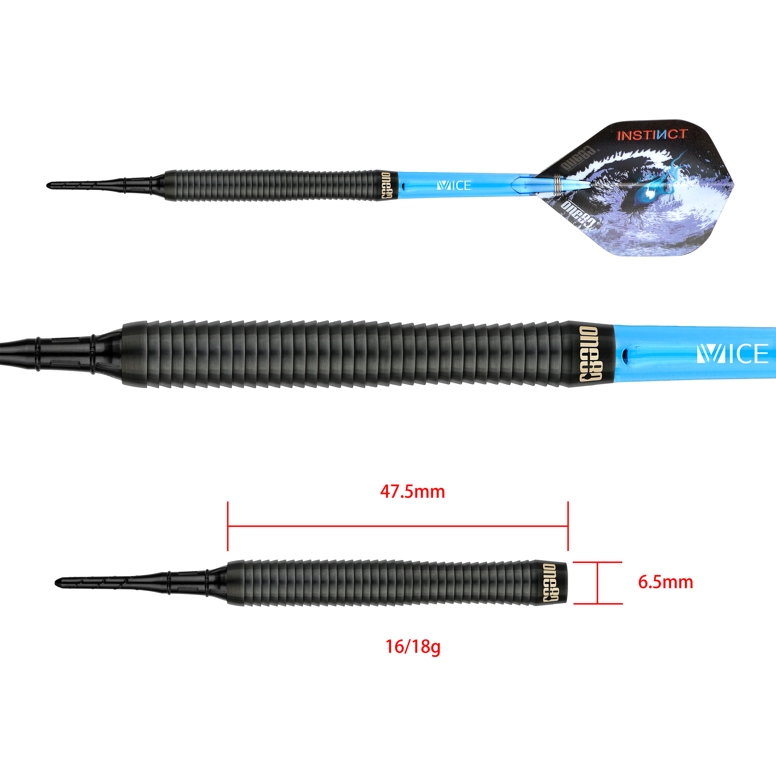 One80 - Night Hunter Velocity - Softdart