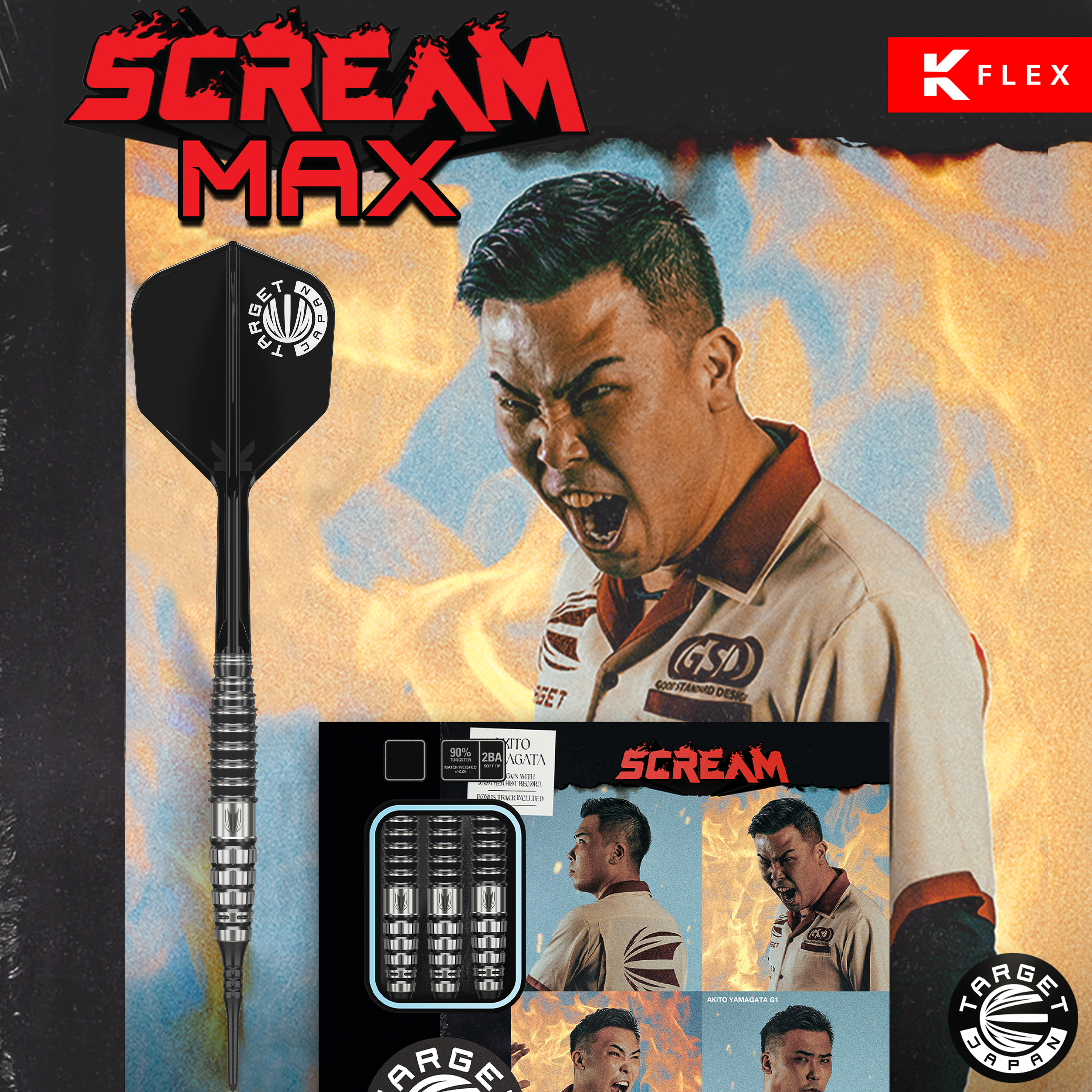 Target Japan - Akito Yamagata MAX - Softdart