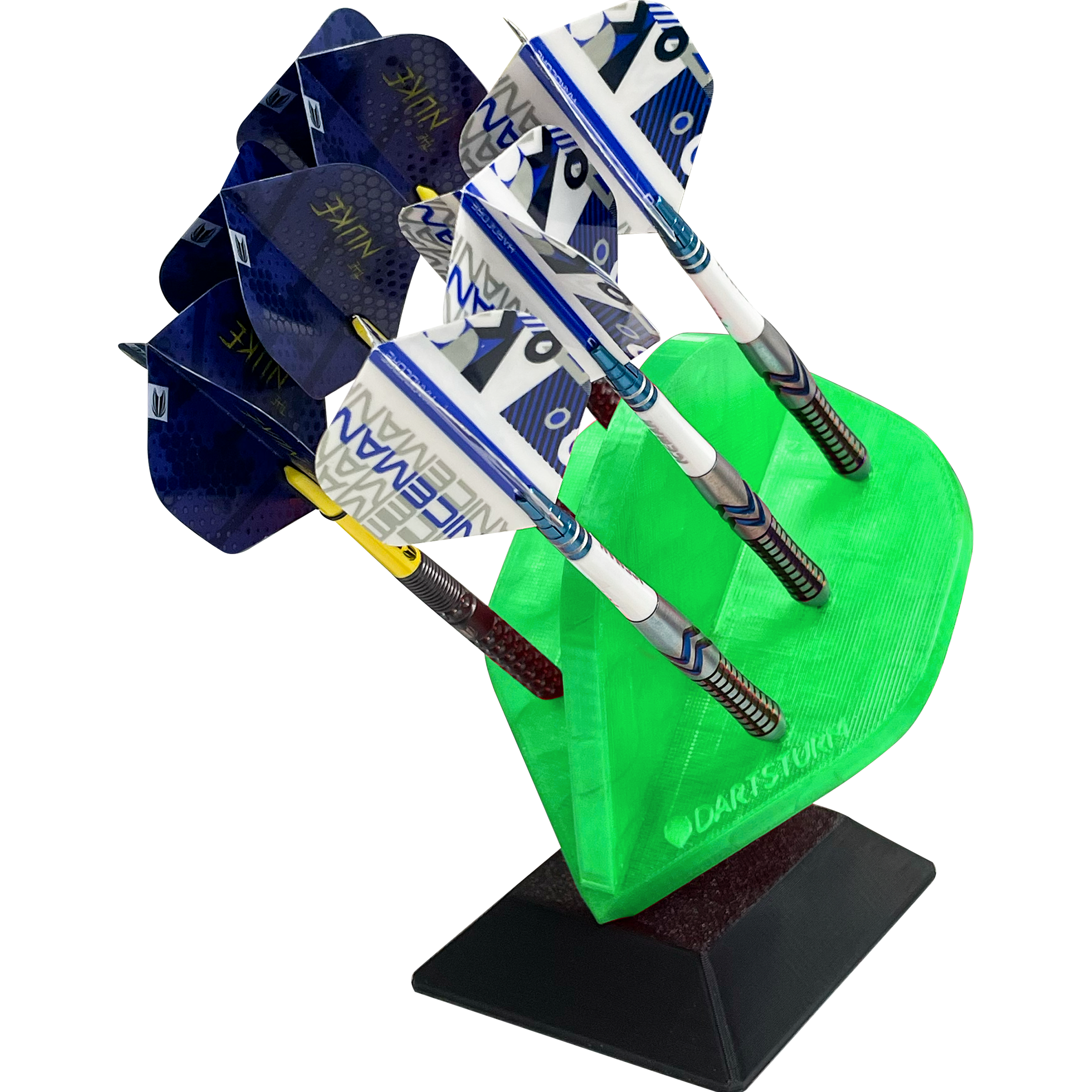 DartSturm - 3D Flight Dartständer - 6-Fach DartSturm - 3D Flight Dartständer - 6-Fach