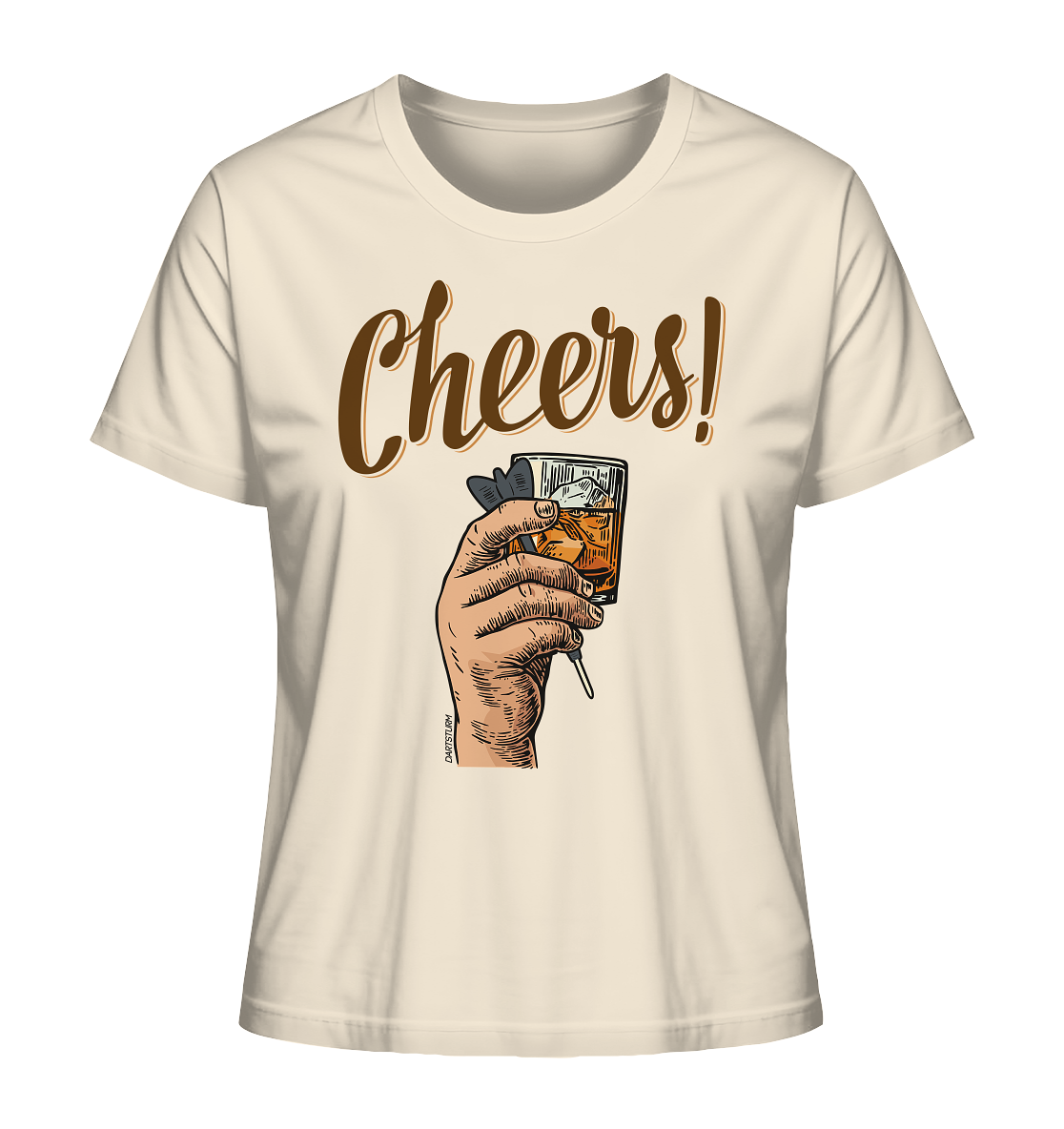 DartSturm - Cheers - Ladies Organic Shirt DartSturm - Cheers - Ladies Organic Shirt