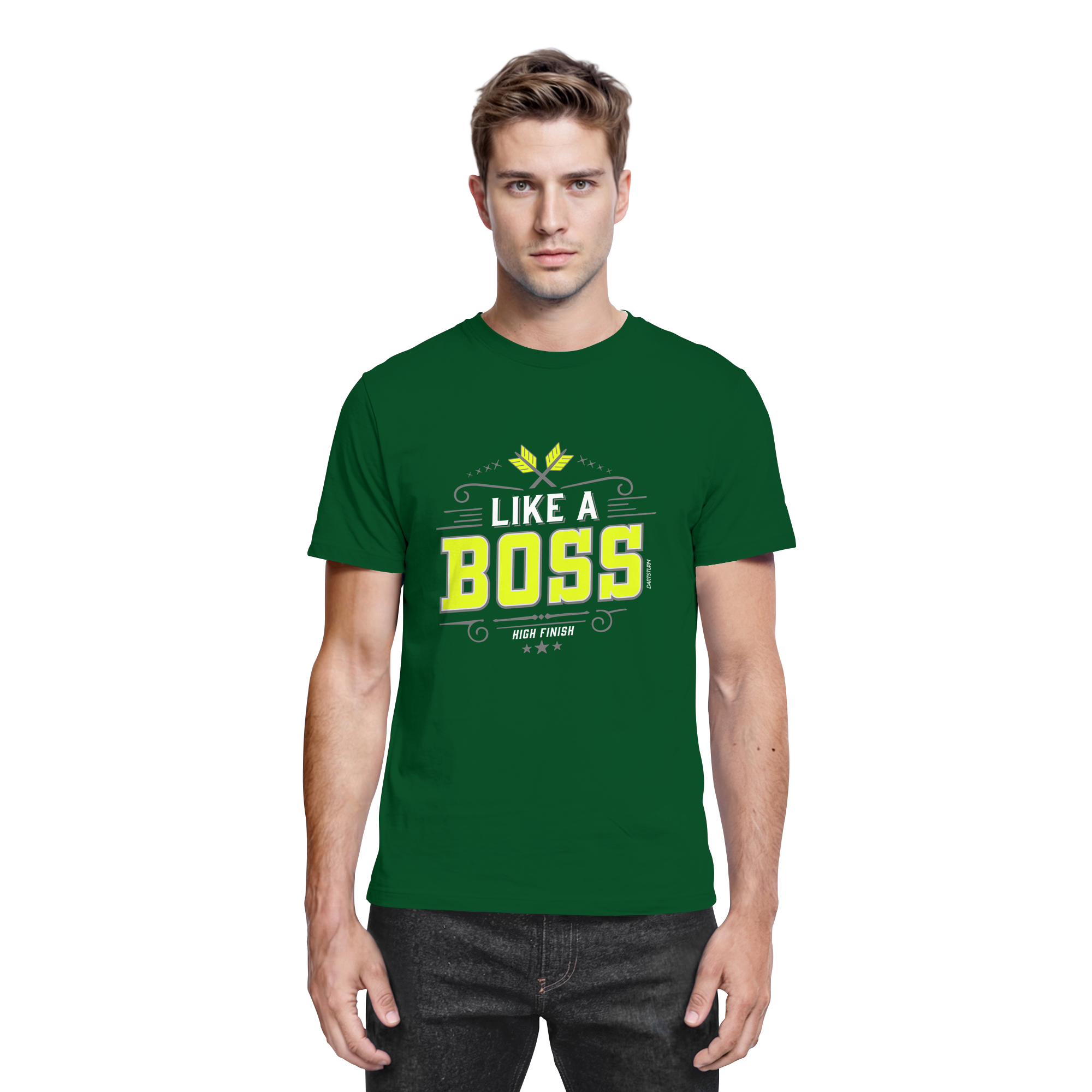 DartSturm - Like a Boss Yellow - Premium Shirt DartSturm - Like a Boss Yellow - Premium Shirt