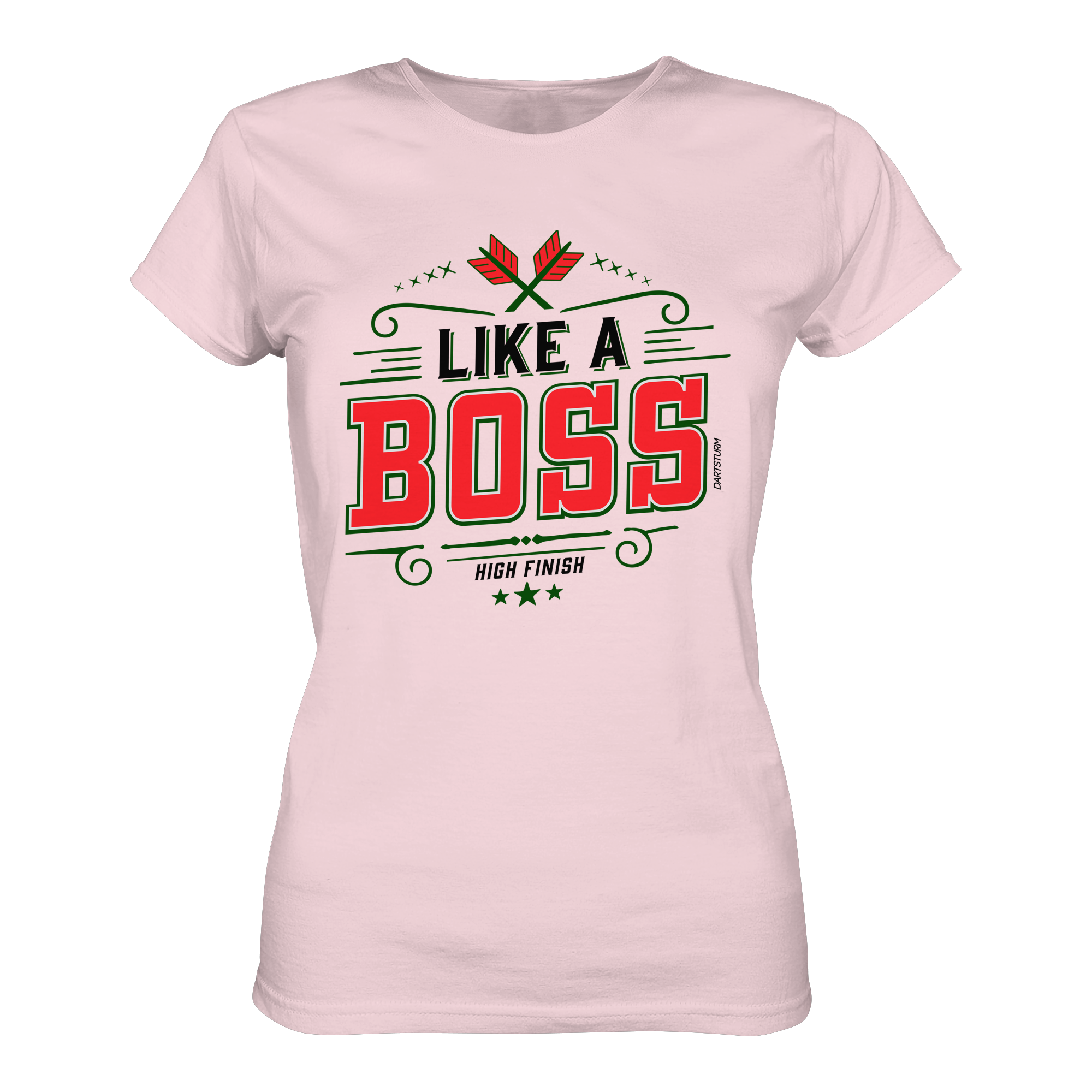 DartSturm - Like a Boss Red - Ladies Premium Shirt