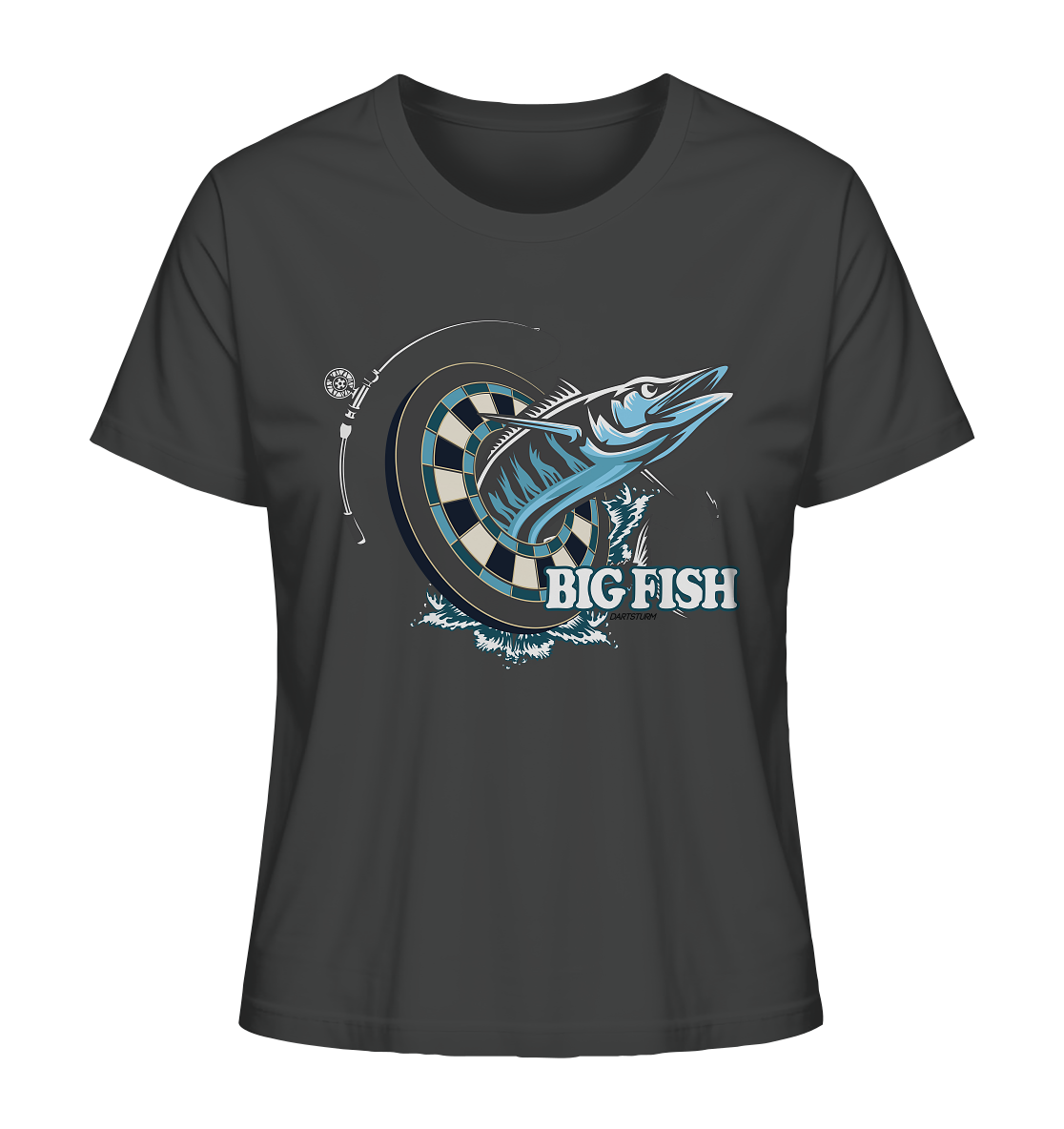 DartSturm - Big Fish - Ladies Organic Shirt DartSturm - Big Fish - Ladies Organic Shirt