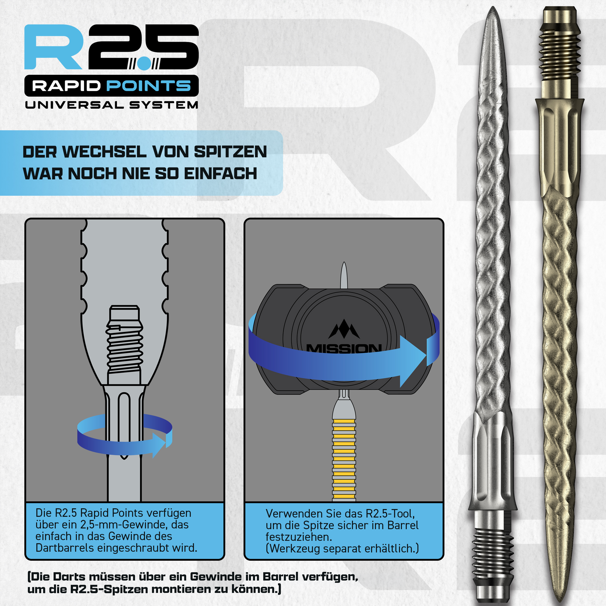 Mission - Rapid Point RVX - Schwarz