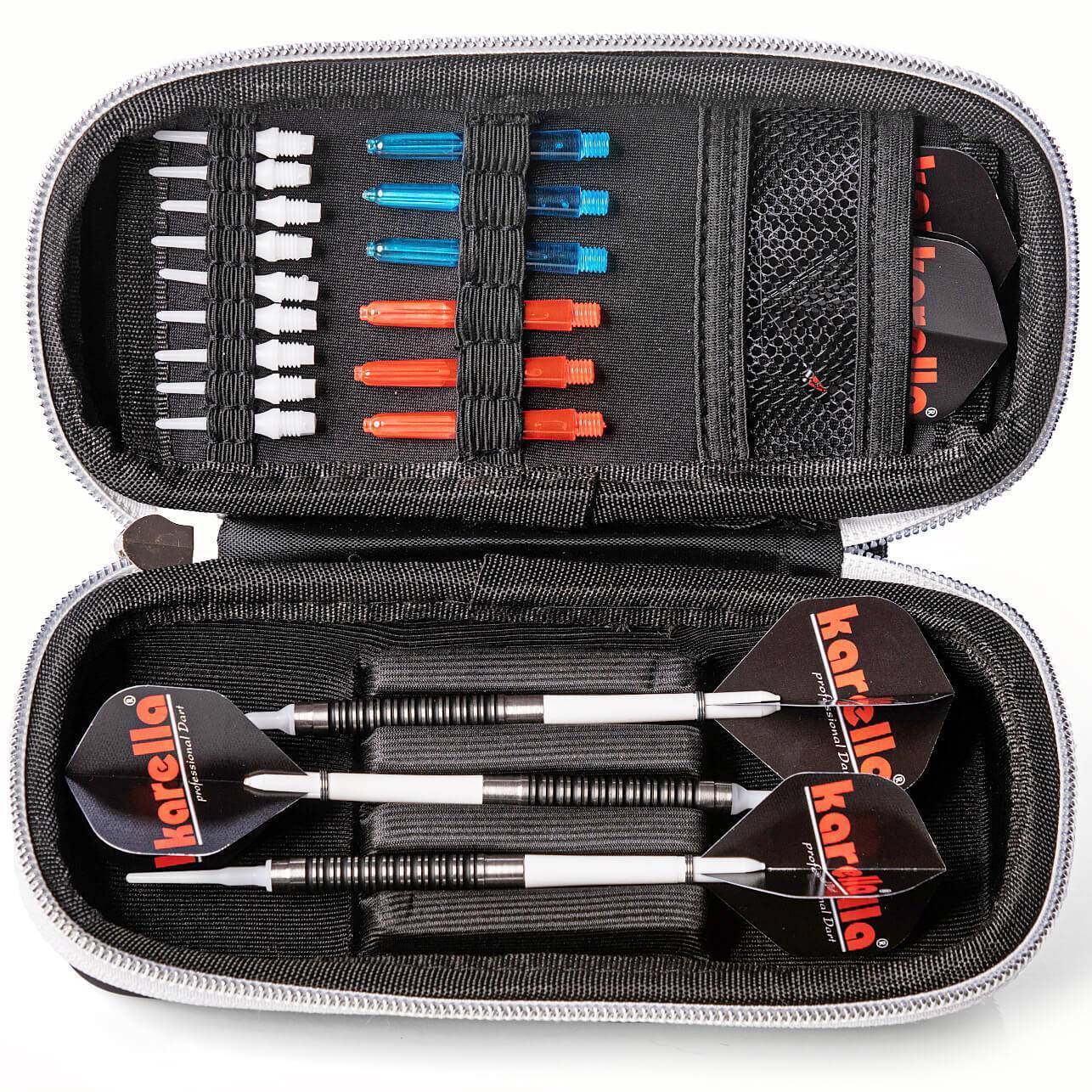 Karella-Dartcase-Innenansicht Karella - Dartcase