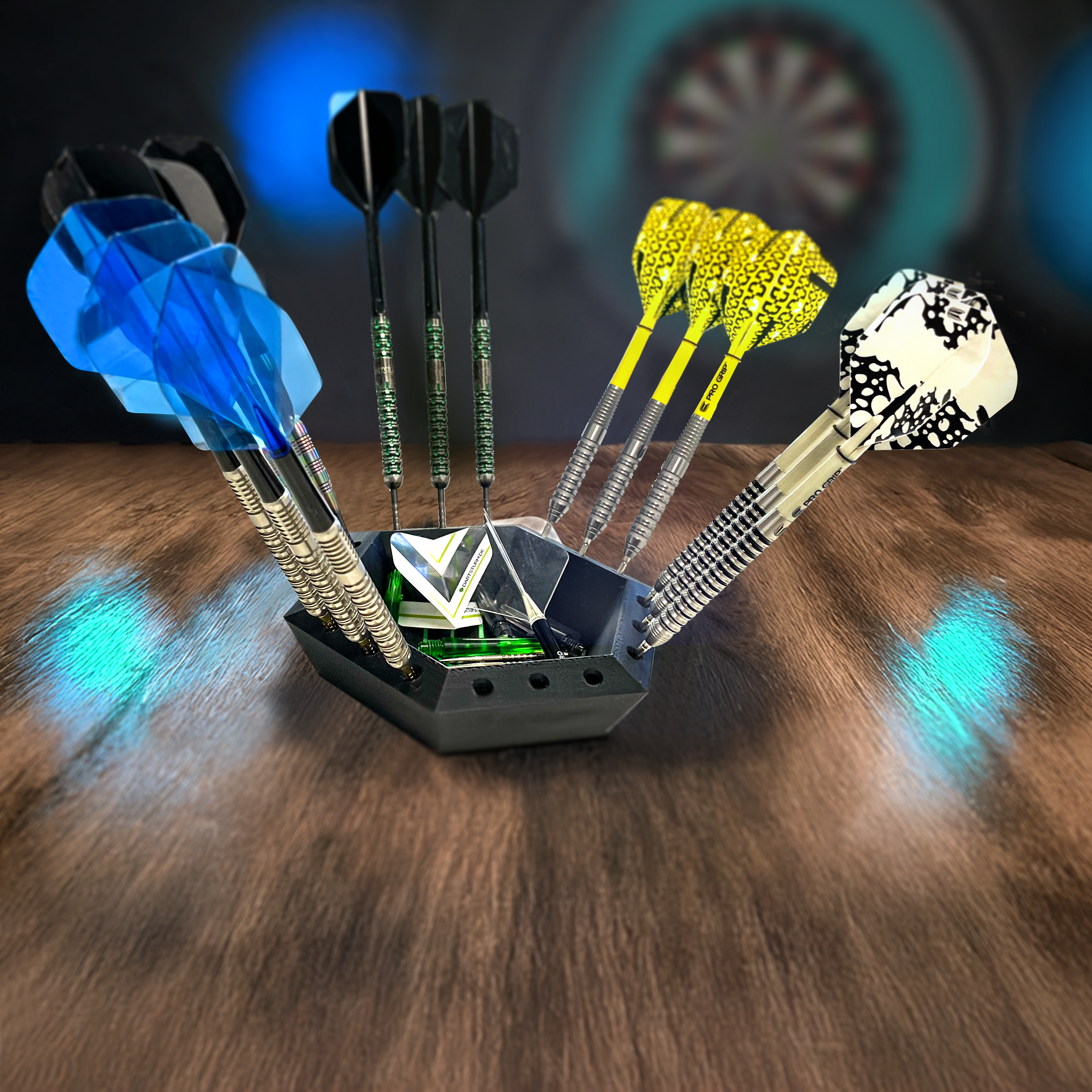 DartSturm - 3D Dartbowl Dartständer - 18-Fach