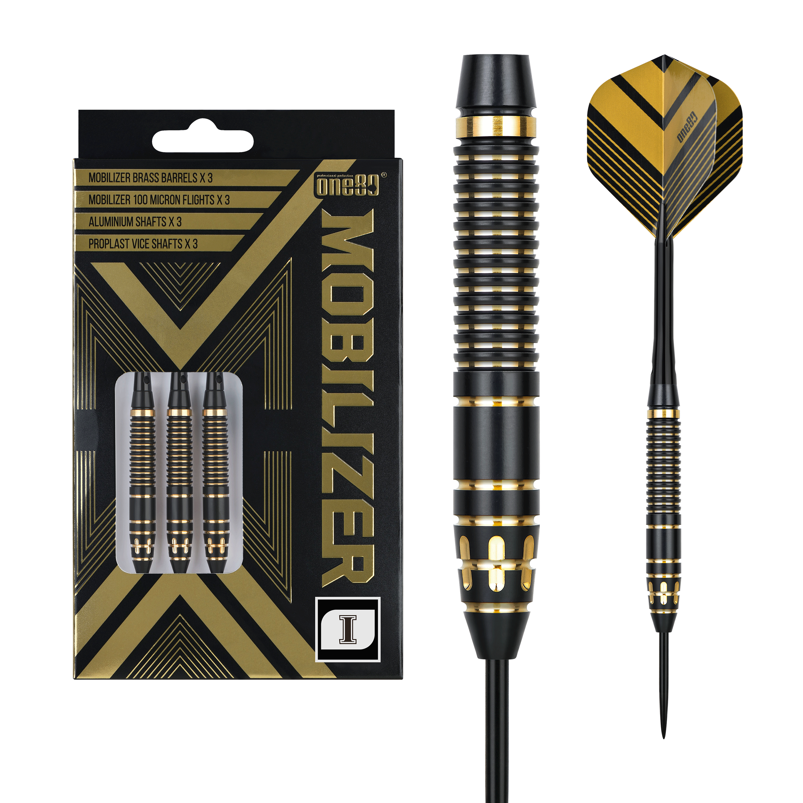 One80 - Mobilizer 01 Brass - Steeldart One80 - Mobilizer 01 Brass - Steeldart