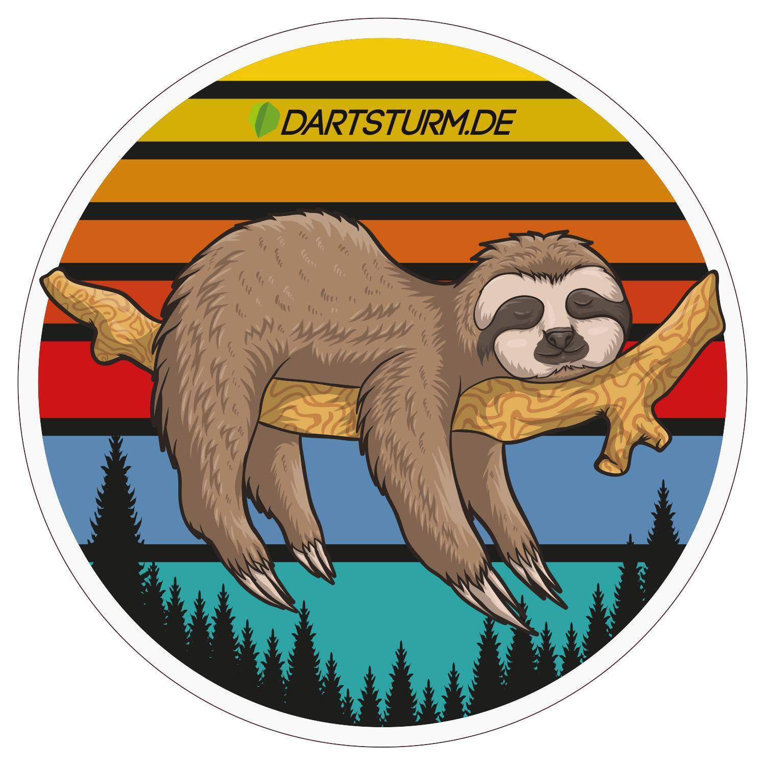 DartSturm-de-Faultier-Sticker DartSturm - Dartsticker