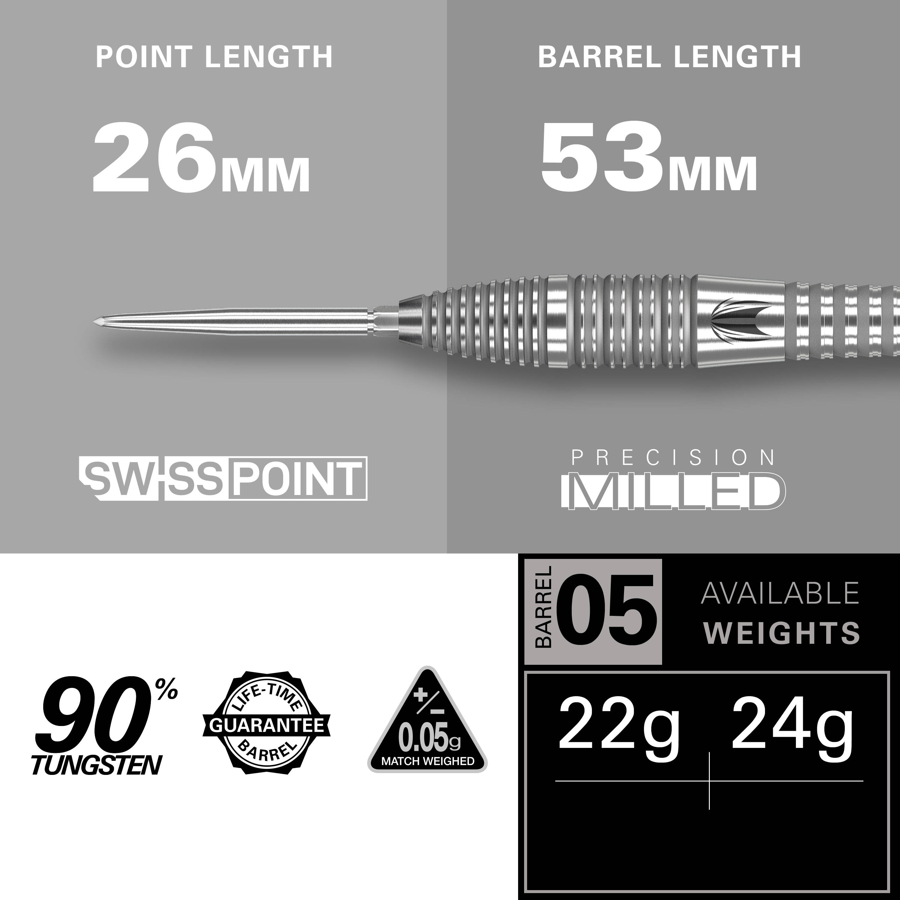 Target - Swiss Point - Bolide 05 - Steeldart