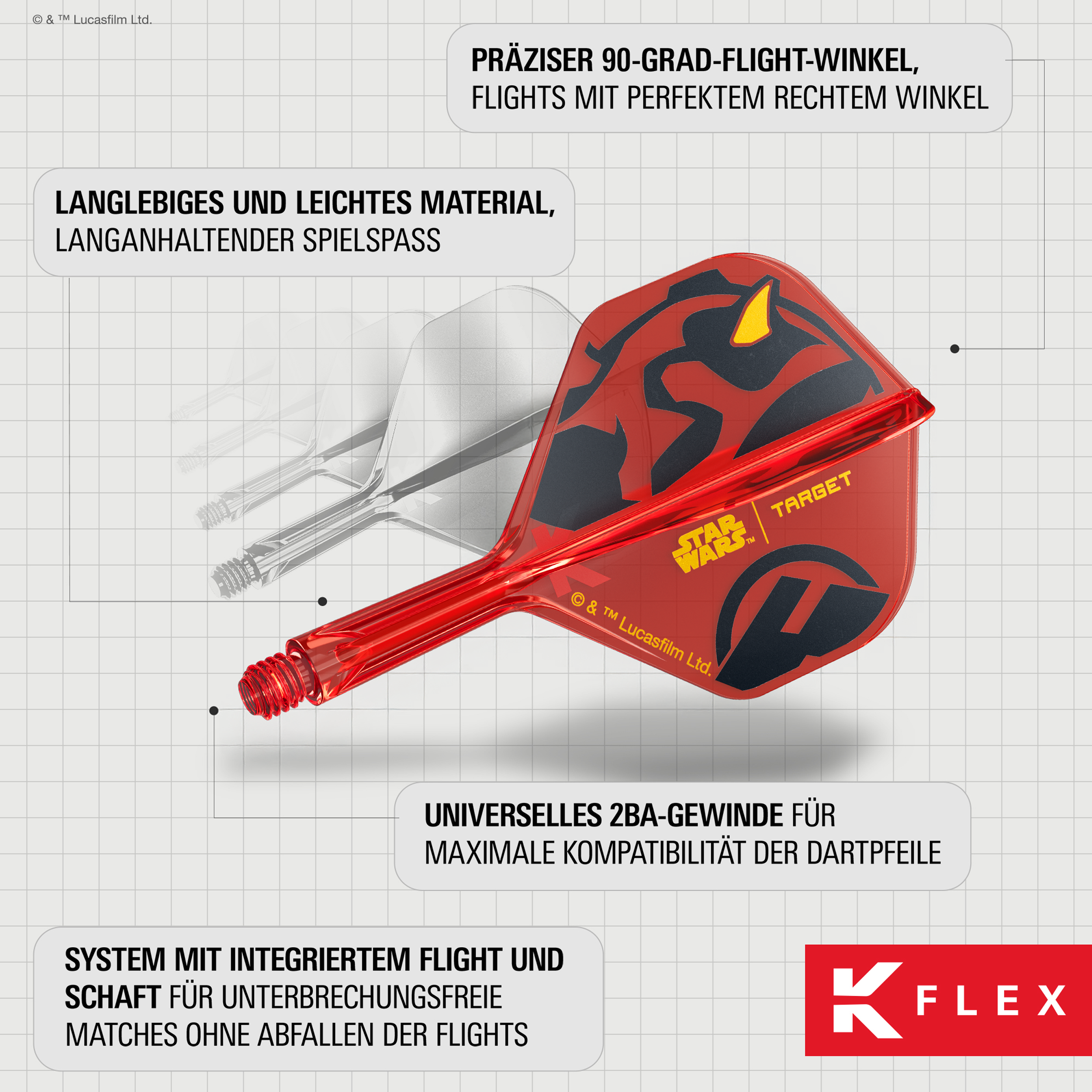 Target - K-Flex Flightsystem Star Wars Darth Maul - No2