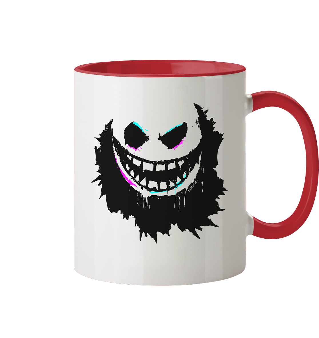 DartSturm - Scary Smile V3 - Tasse zweifarbig