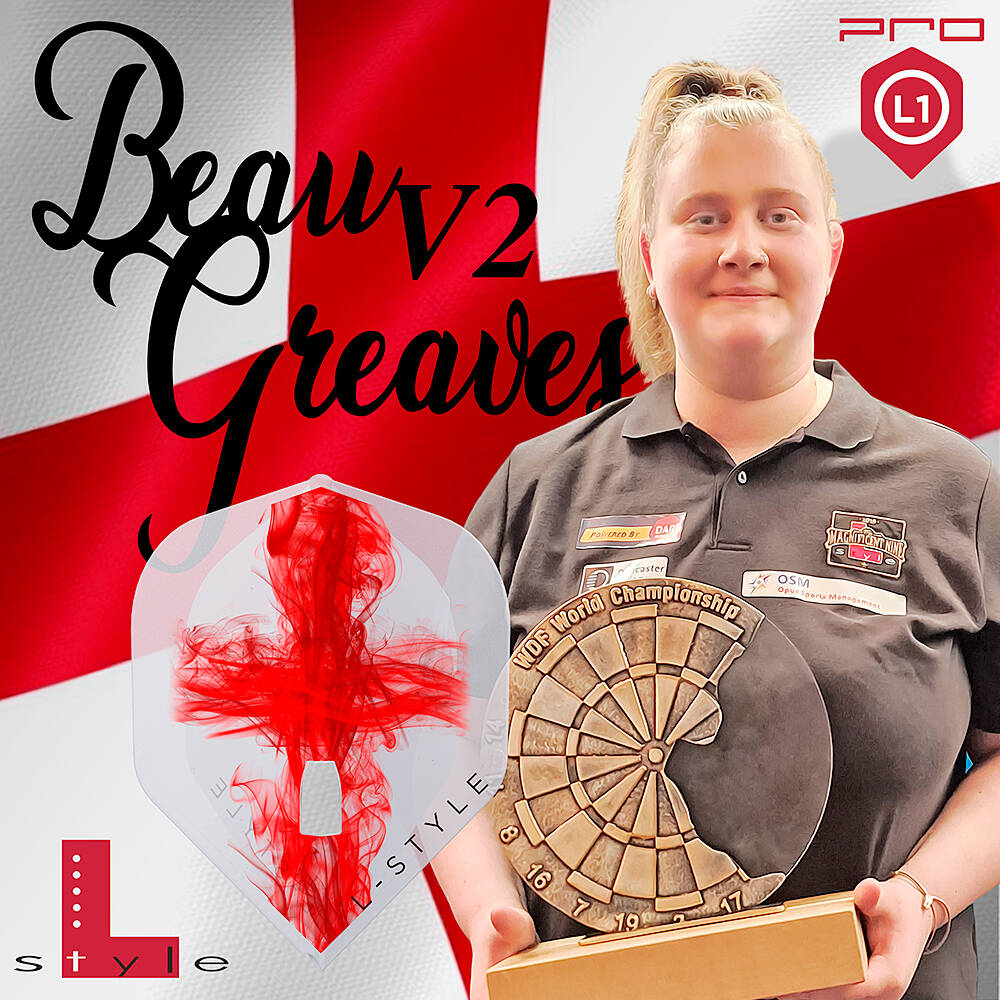 L-Style-Champagne-Flight-Pro-Beau-Greaves-V2-Standard-Banner L-Style - Champagne Flight Pro - Beau Greaves V2 - Standard