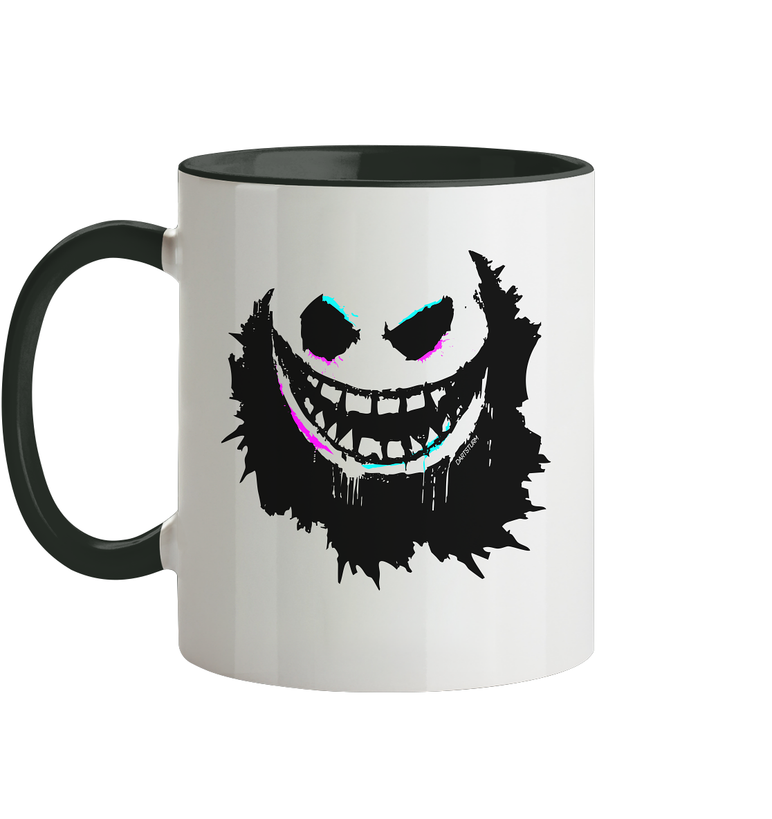 DartSturm - Scary Smile V3 - Tasse zweifarbig