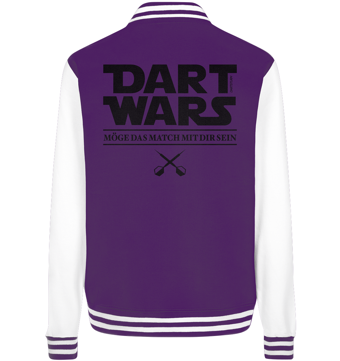 DartSturm - Dart Wars Schwarz - College Jacket DartSturm - Dart Wars Schwarz - College Jacket