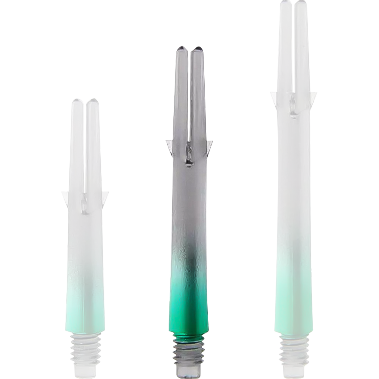 L-Style - L-Shaft Lock Straight TwoTone - Schwarz Klar Grün