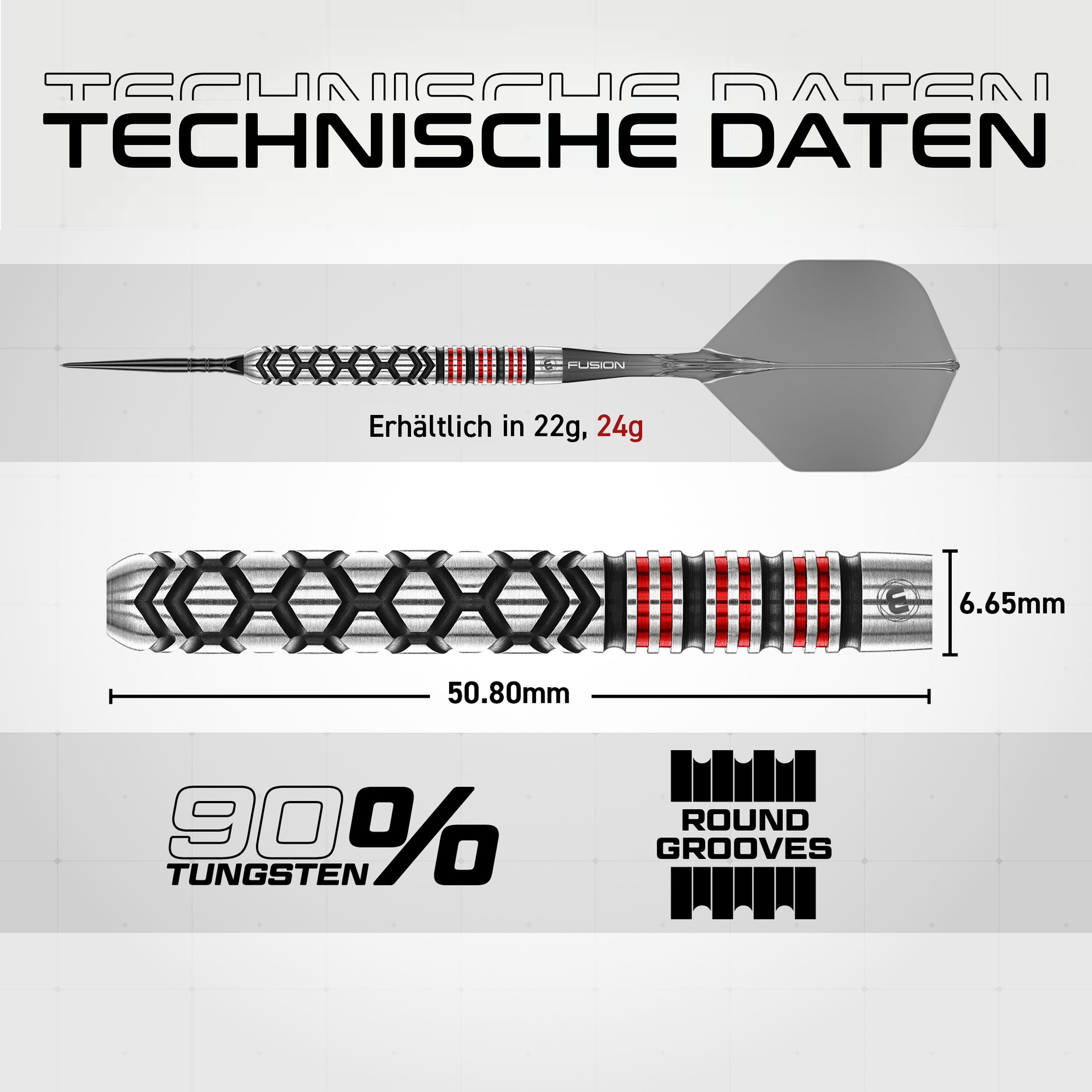 Winmau - Switch Point - Fornax Parallel - Steeldart