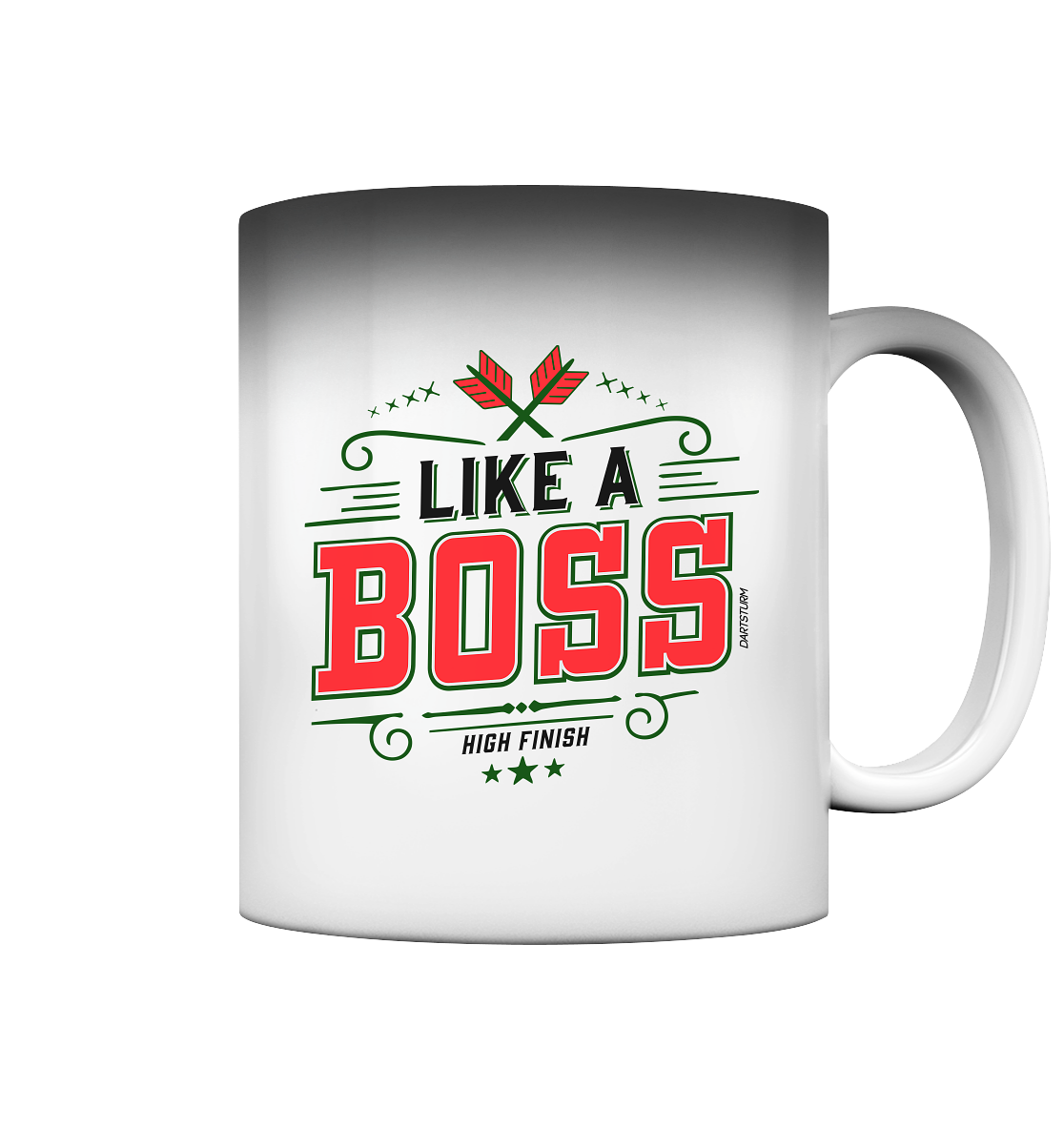 DartSturm - Like a Boss Red - Magic Mug