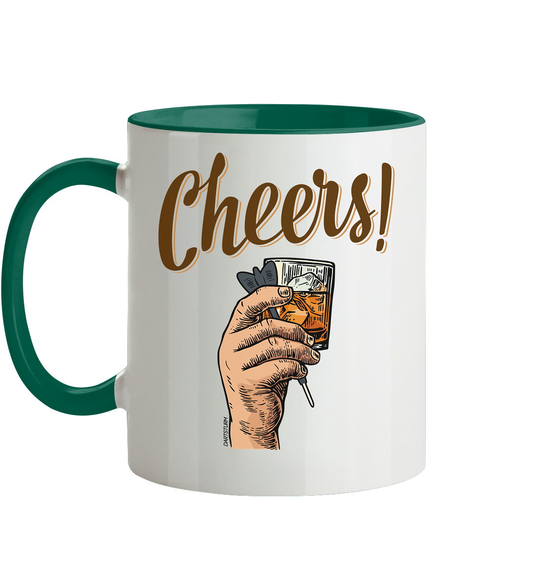 DartSturm - Cheers - Tasse zweifarbig