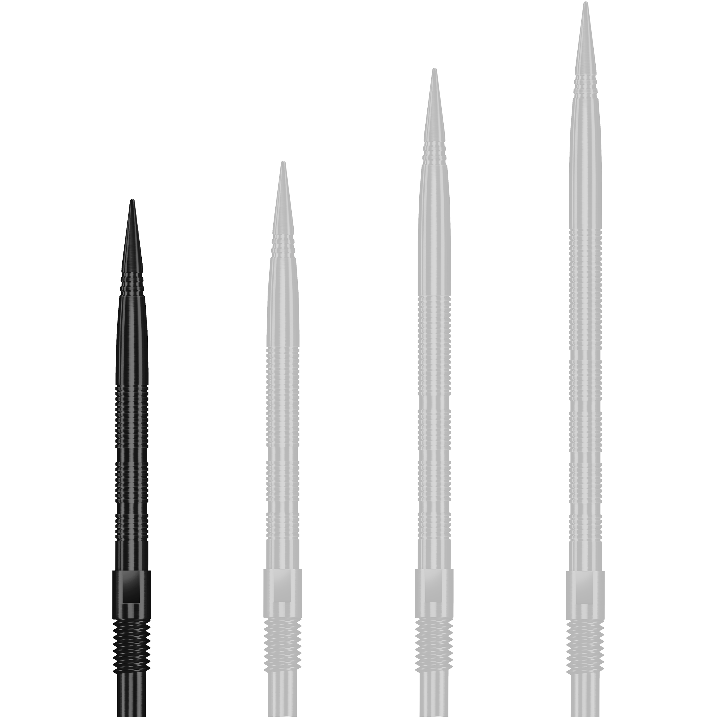 Harrows - Quick Point Micro Ridge - Schwarz