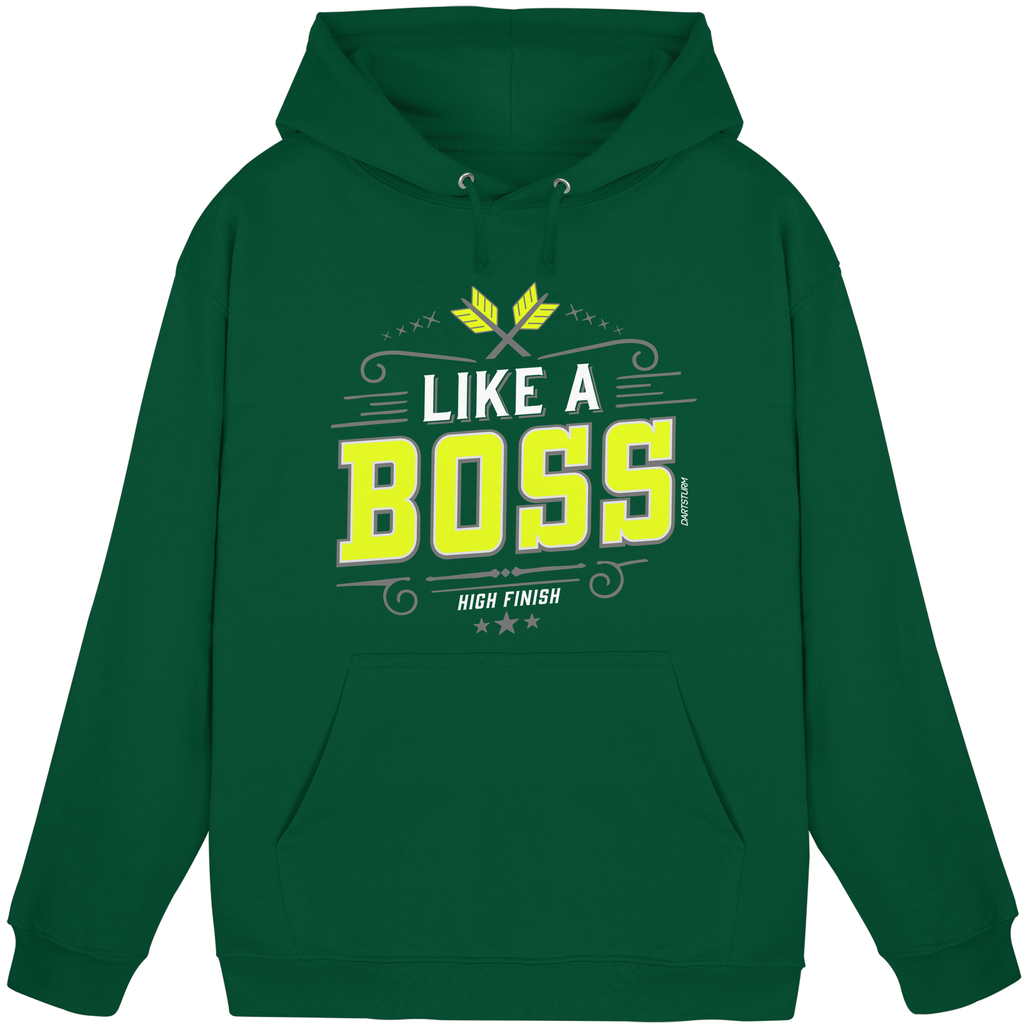 DartSturm - Like a Boss Yellow - Basic Unisex Hoodie