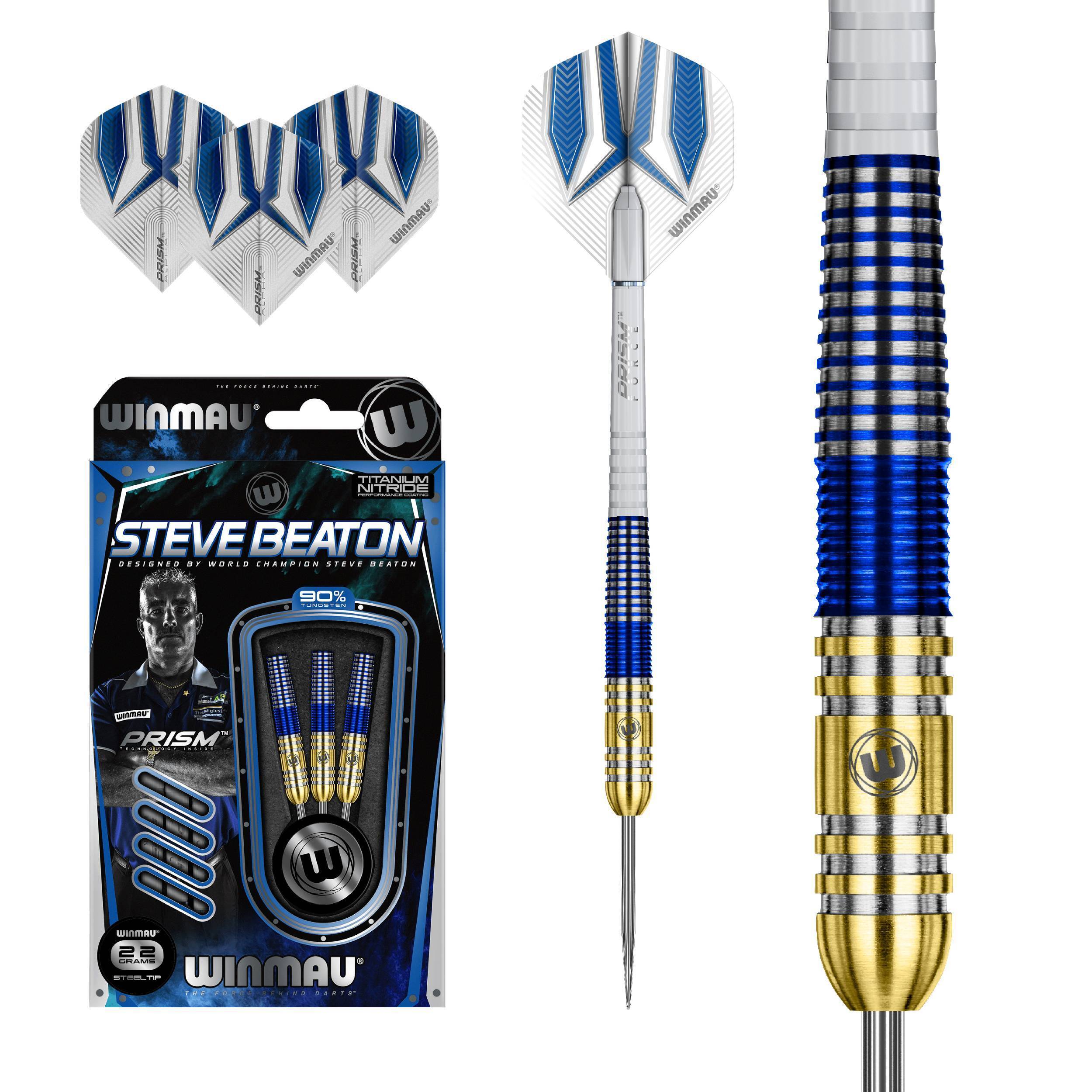 Winmau-Steve-Beaton-Steeldart-Collage Winmau - Steve Beaton - Steeldart