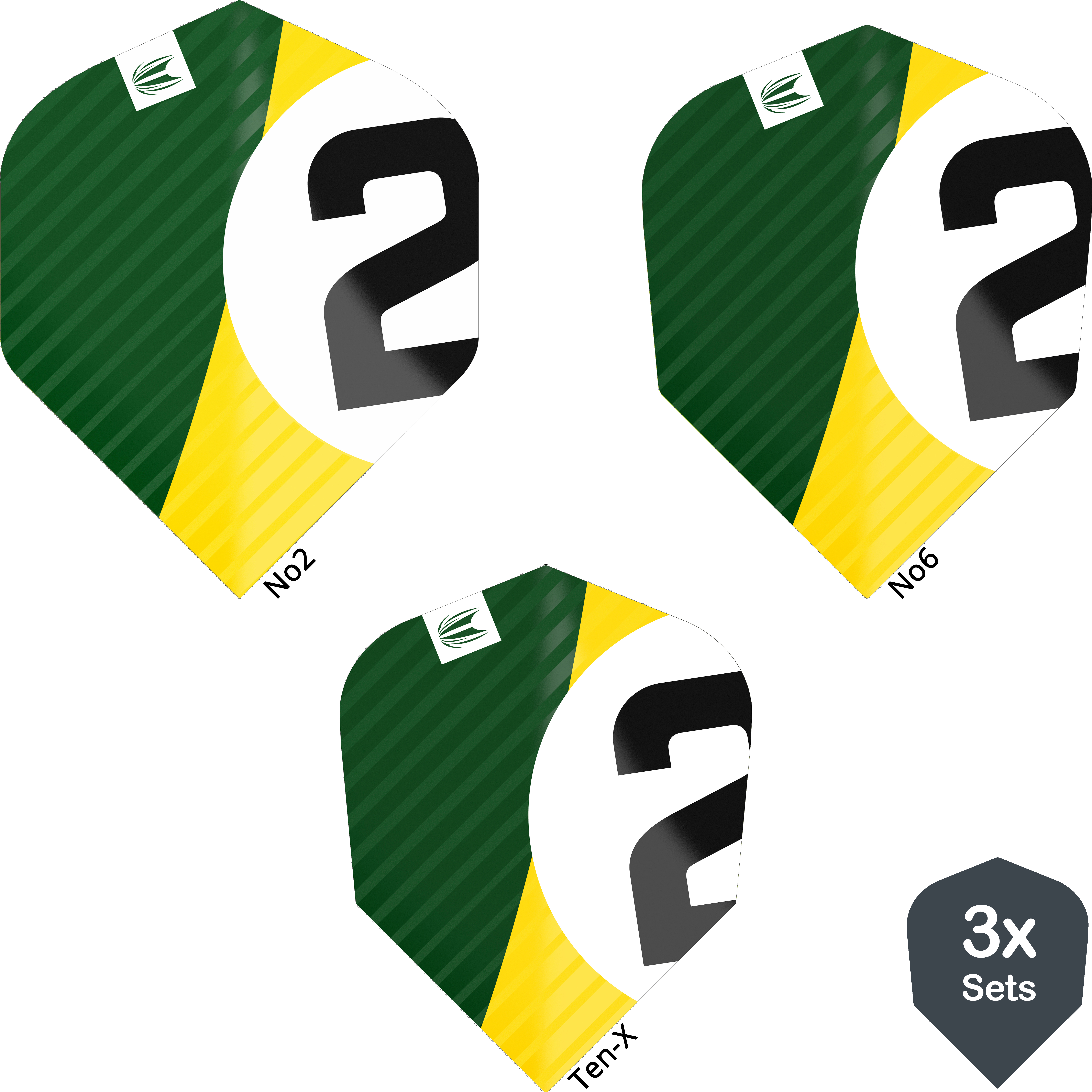 Target-Pro-Ultra-Chicane-Flight-Grun-Collage Target - Pro.Ultra Chicane Flight - Grün