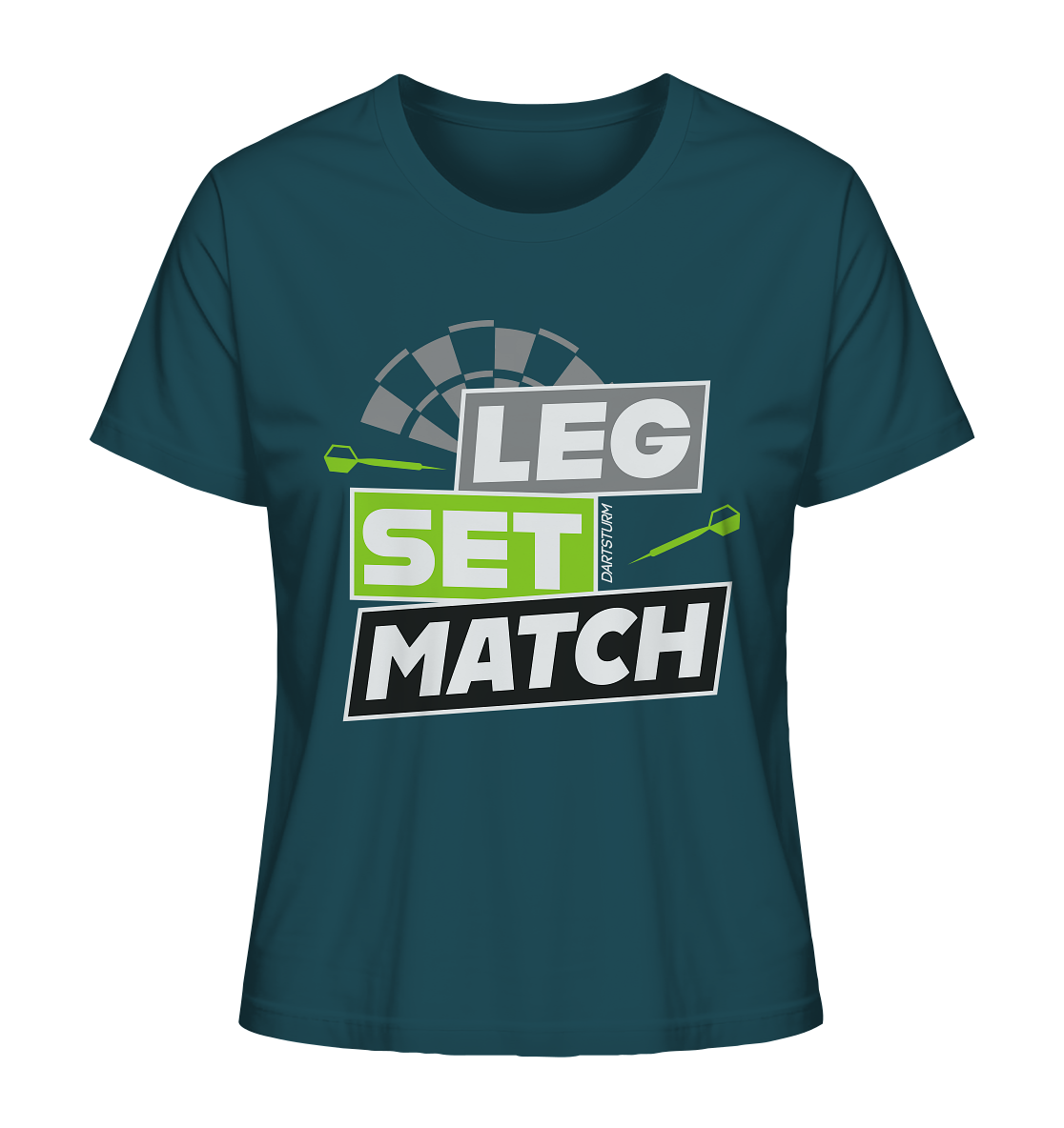 DartSturm - Leg Set Match - Ladies Organic Shirt
