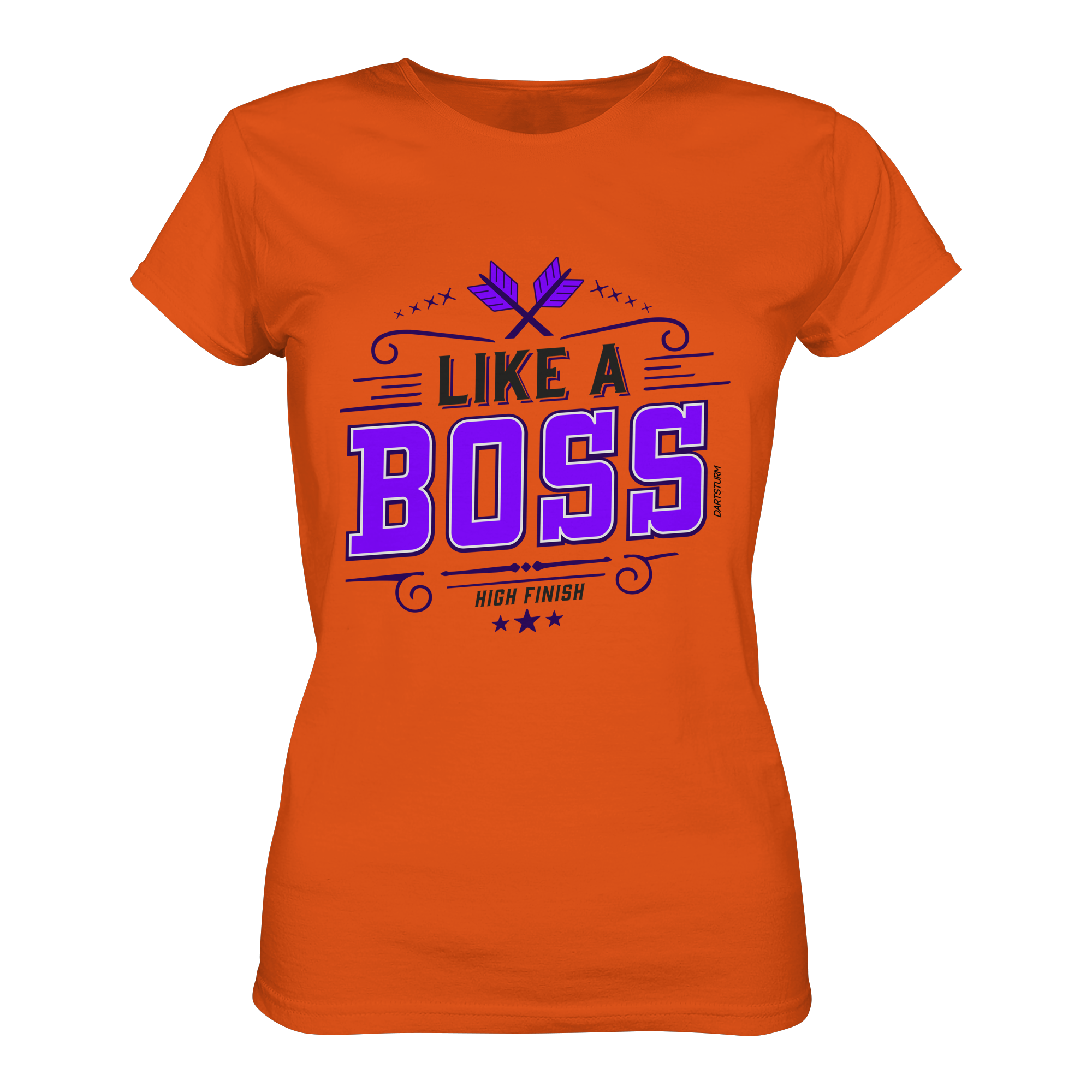 DartSturm - Like a Boss Purple - Ladies Premium Shirt DartSturm - Like a Boss Purple - Ladies Premium Shirt