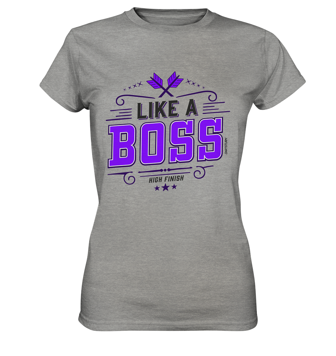 DartSturm - Like a Boss Purple - Ladies Premium Shirt