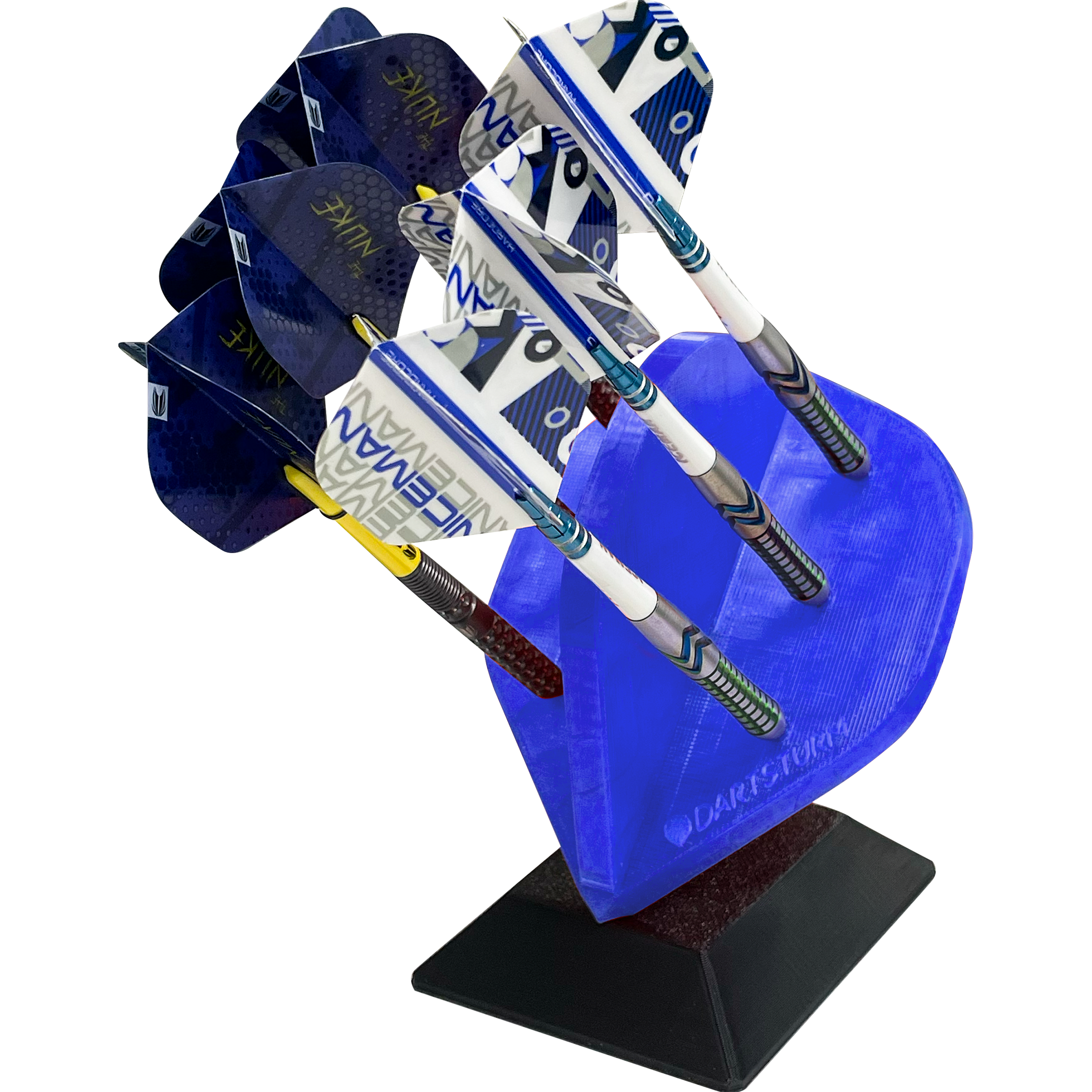 DartSturm - 3D Flight Dartständer - 6-Fach DartSturm - 3D Flight Dartständer - 6-Fach