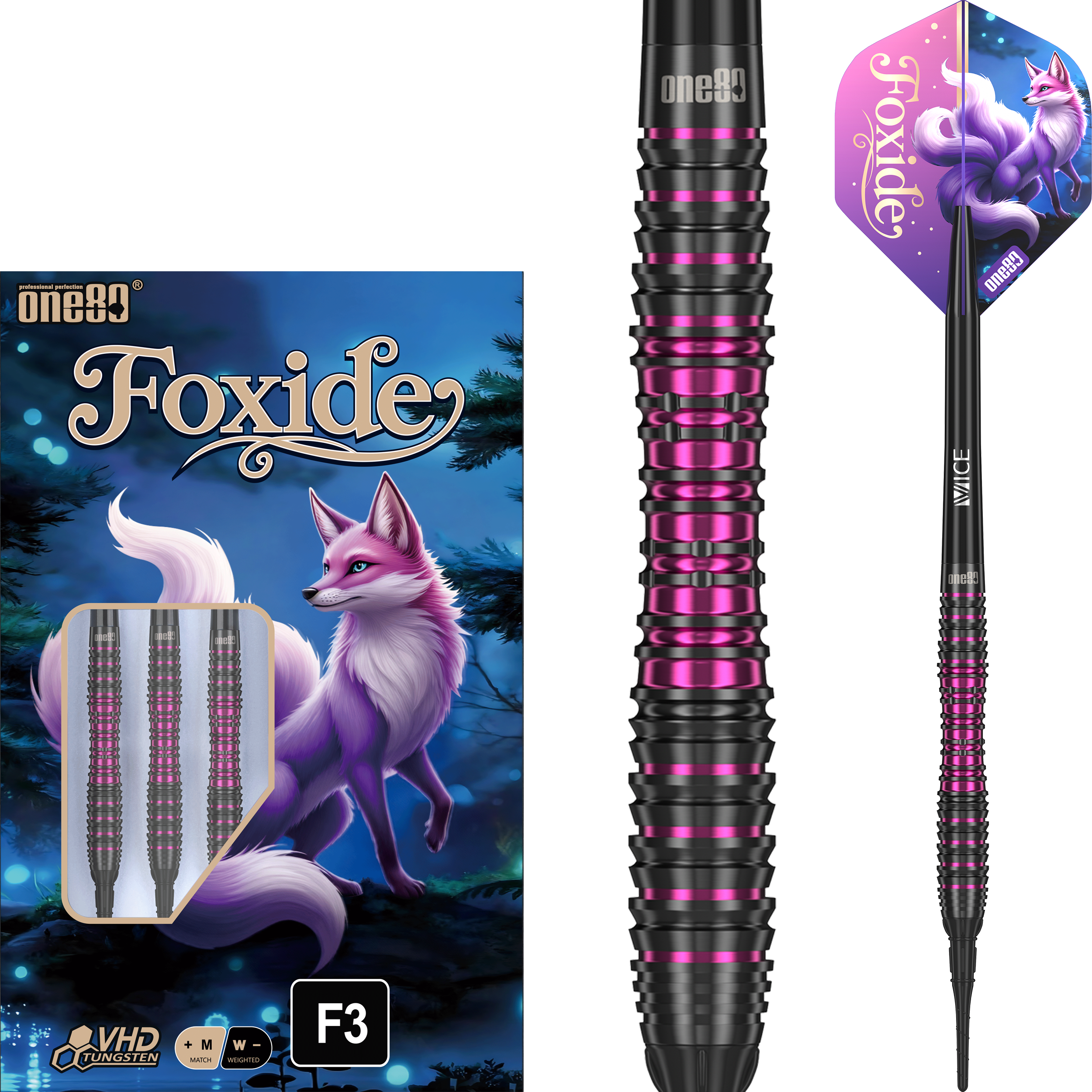 One80 - Foxide F3 - Softdart