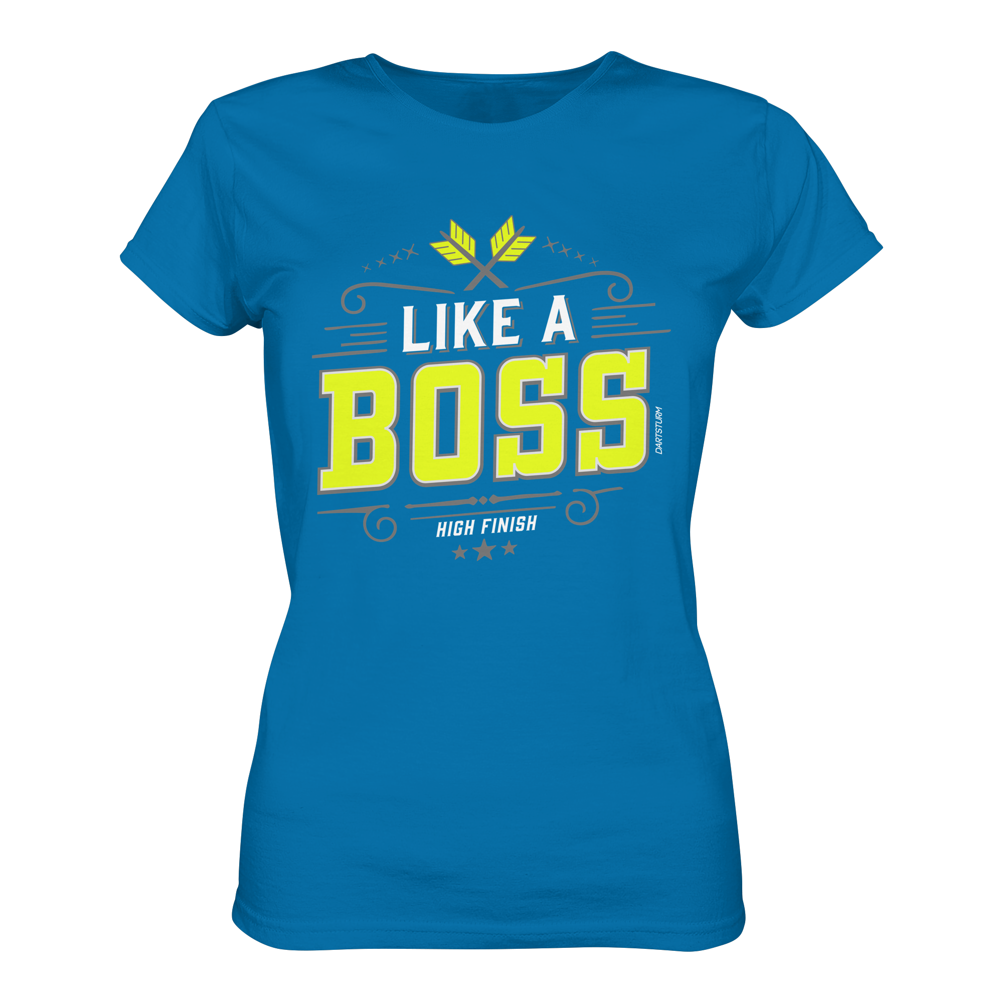 DartSturm - Like a Boss Yellow - Ladies Premium Shirt