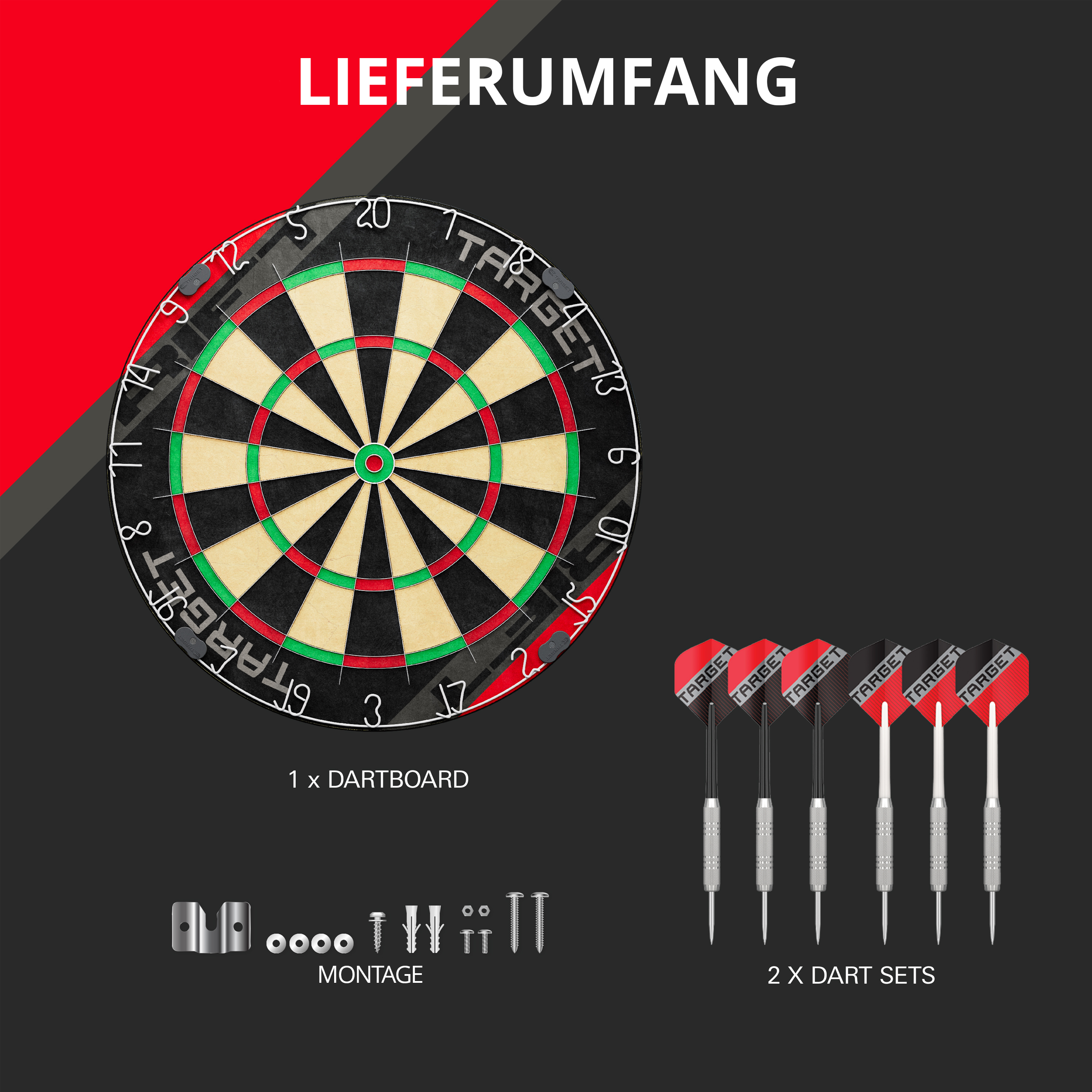 Target - Rift Dartboard Set Target - Rift Dartboard Set