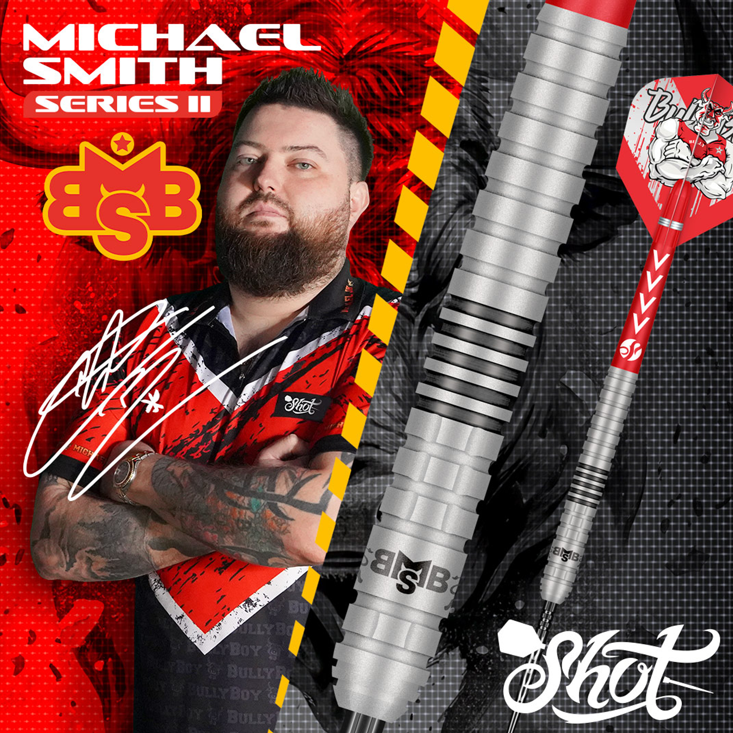Shot - Turbo Point - Michael Smith Series II - Steeldart