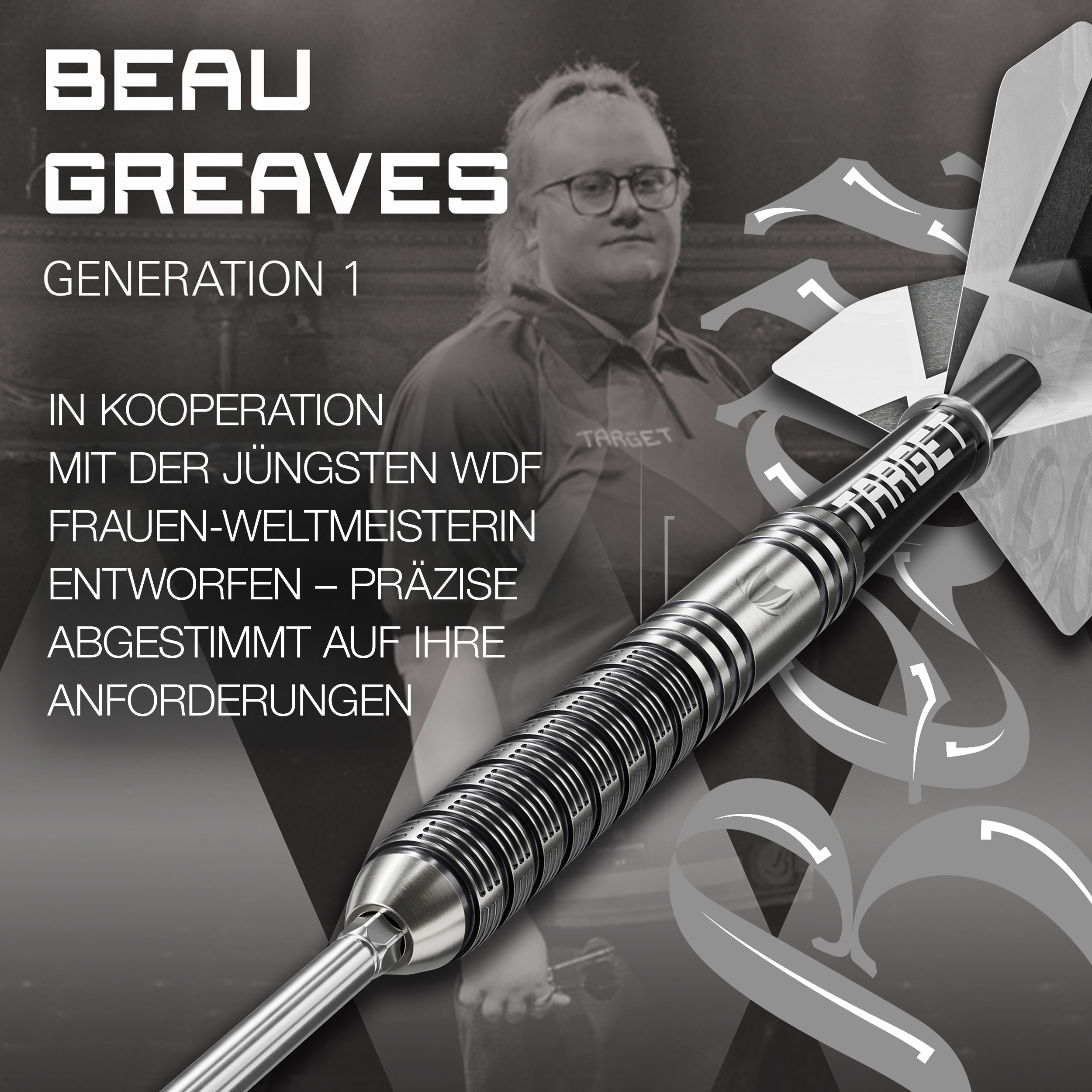 Target - Swiss Point - Beau Greaves - Steeldart Target - Swiss Point - Beau Greaves - Steeldart