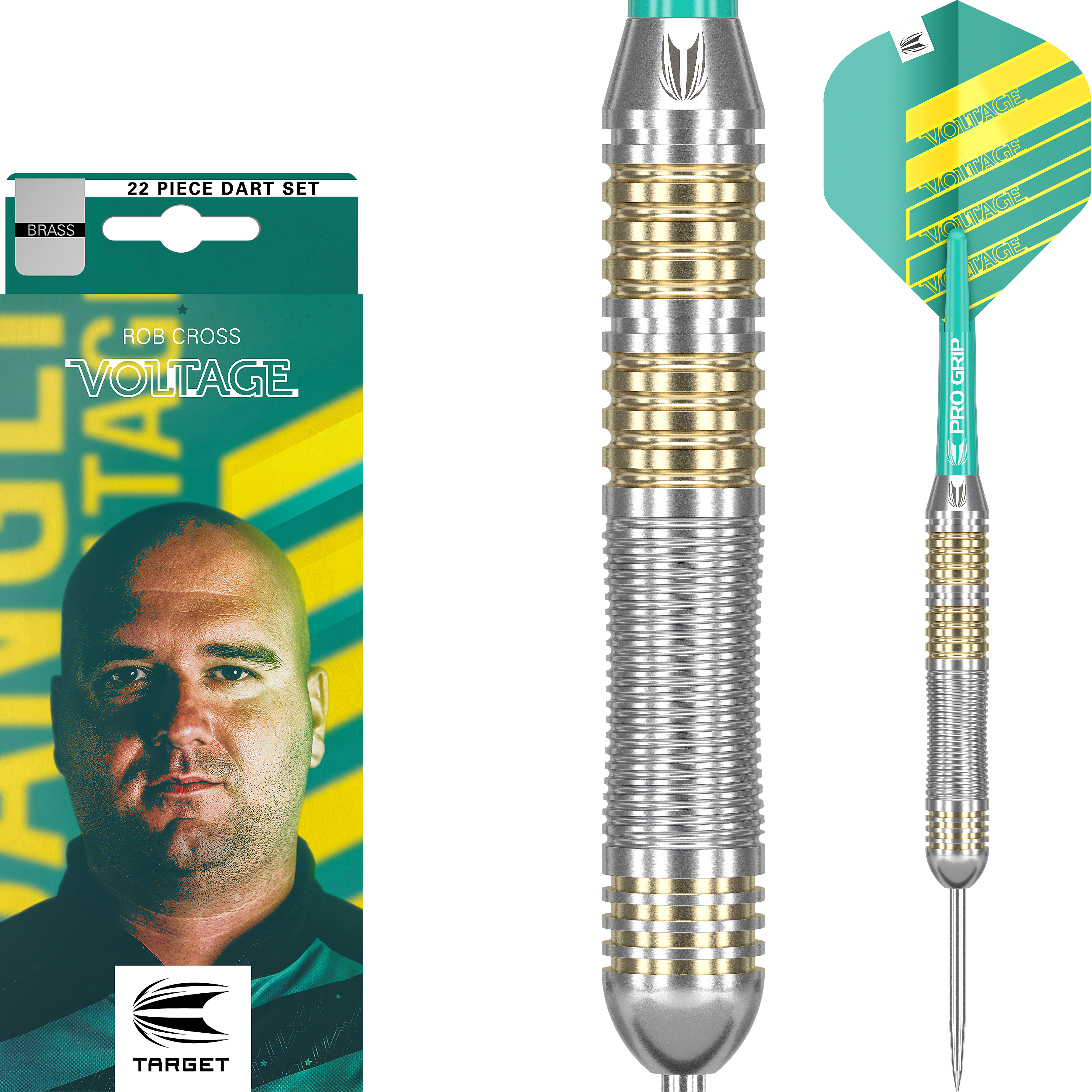 Target - Rob Cross Brass - Steeldart Target - Rob Cross Brass - Steeldart