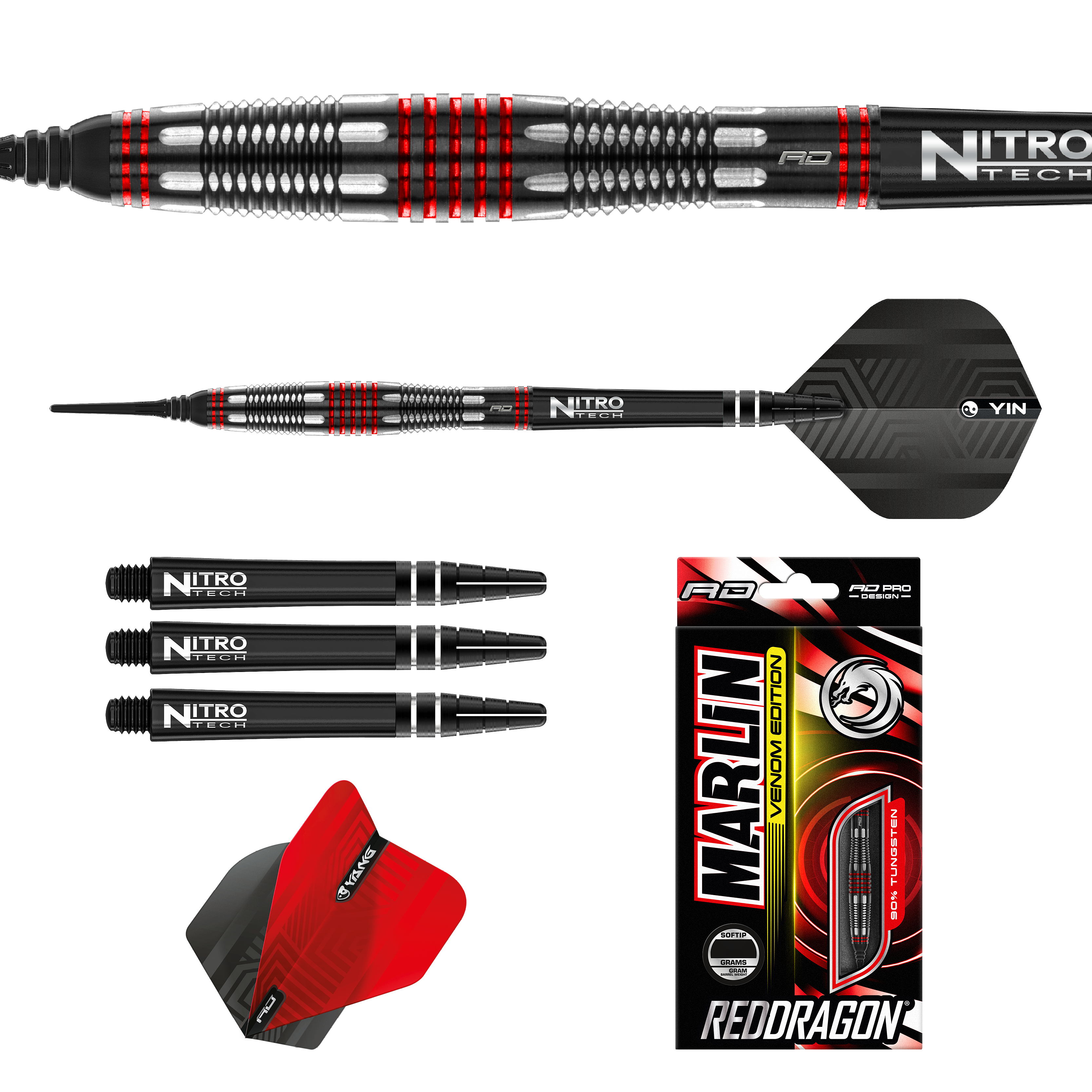 Red Dragon - Marlin Venom - Softdart Red Dragon - Marlin Venom - Softdart
